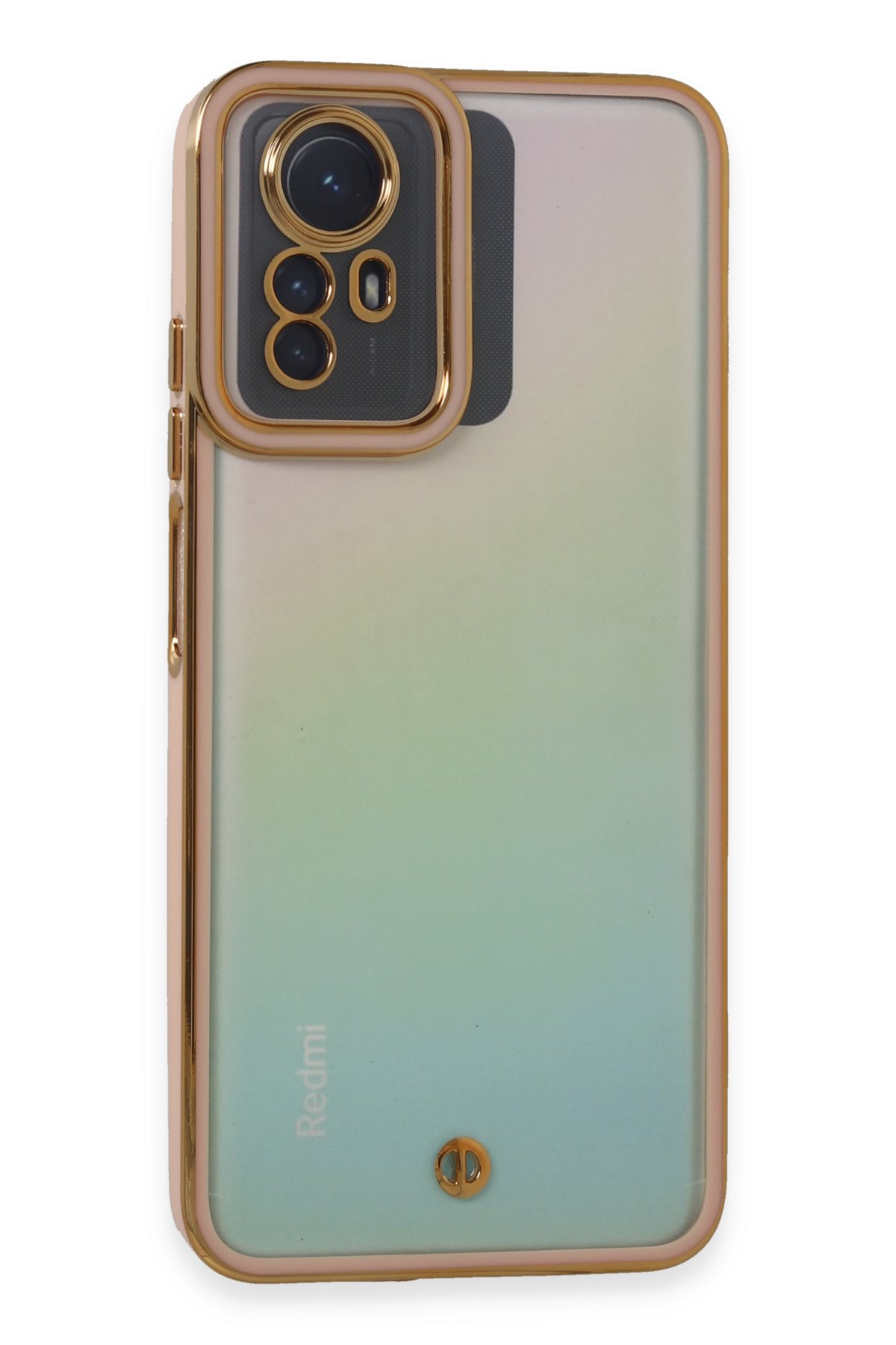 Newface Xiaomi Redmi Note 12S Kılıf Volet Silikon - Mavi