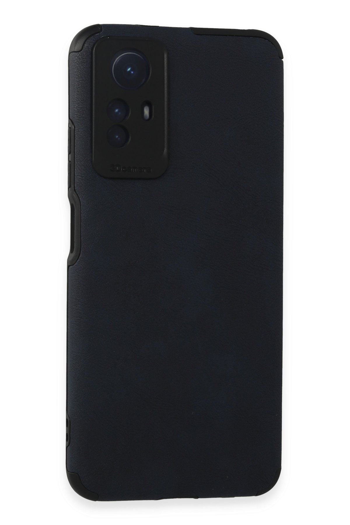 Newface Xiaomi Redmi Note 12S Kılıf Loop Deri Silikon - Siyah