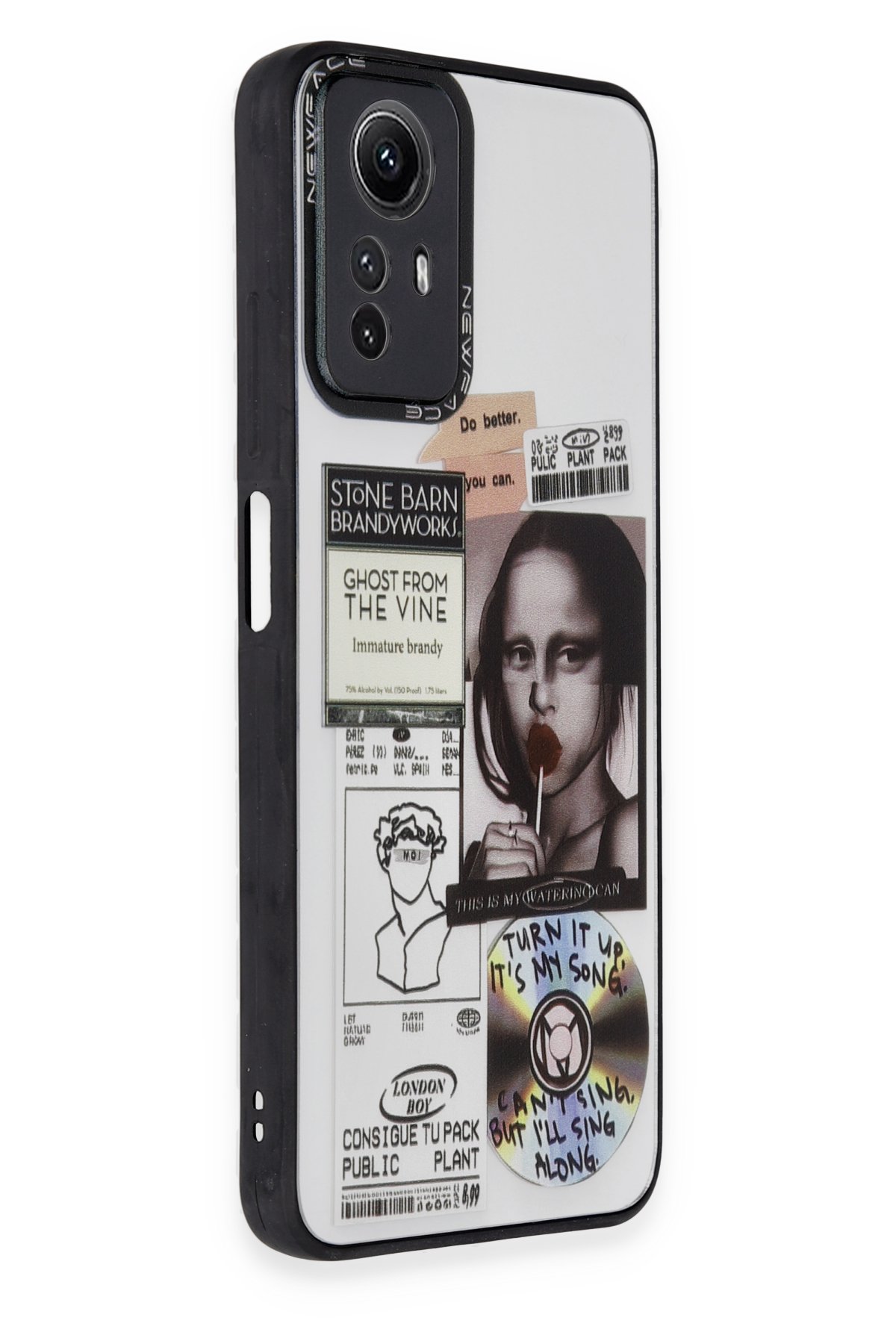 Newface Xiaomi Redmi Note 12S Kılıf Estoril Desenli Kapak - Estoril - 15