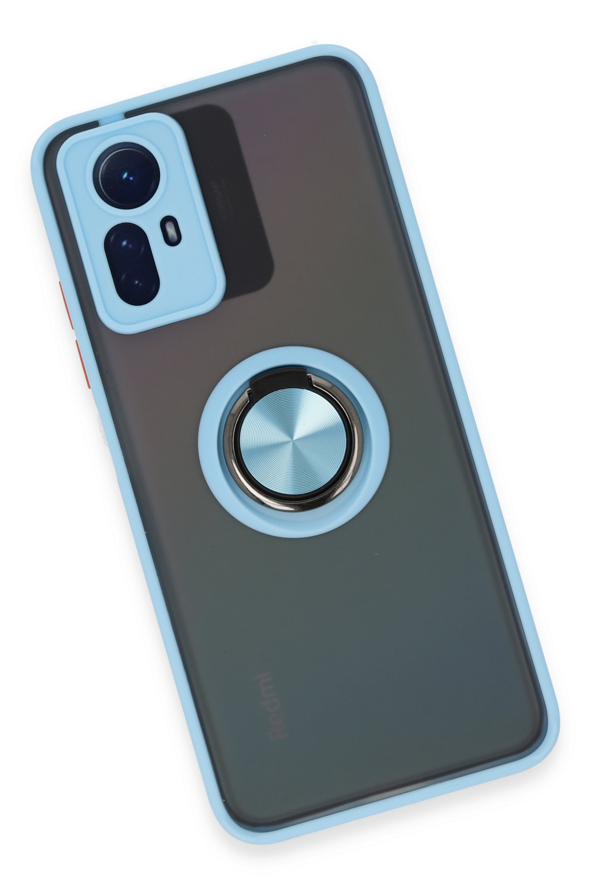 Newface Xiaomi Redmi Note 12S Kılıf Kelvin Kartvizitli Silikon - Lila