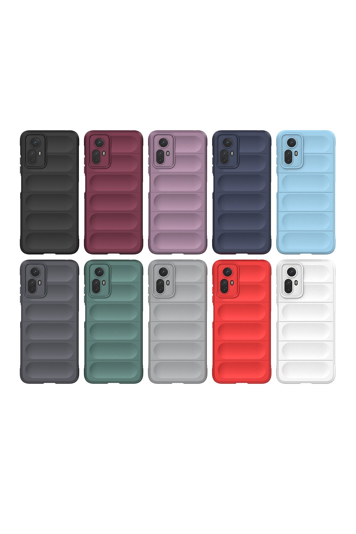 Newface Xiaomi Redmi Note 12S Kılıf Kelvin Kartvizitli Silikon - Lila