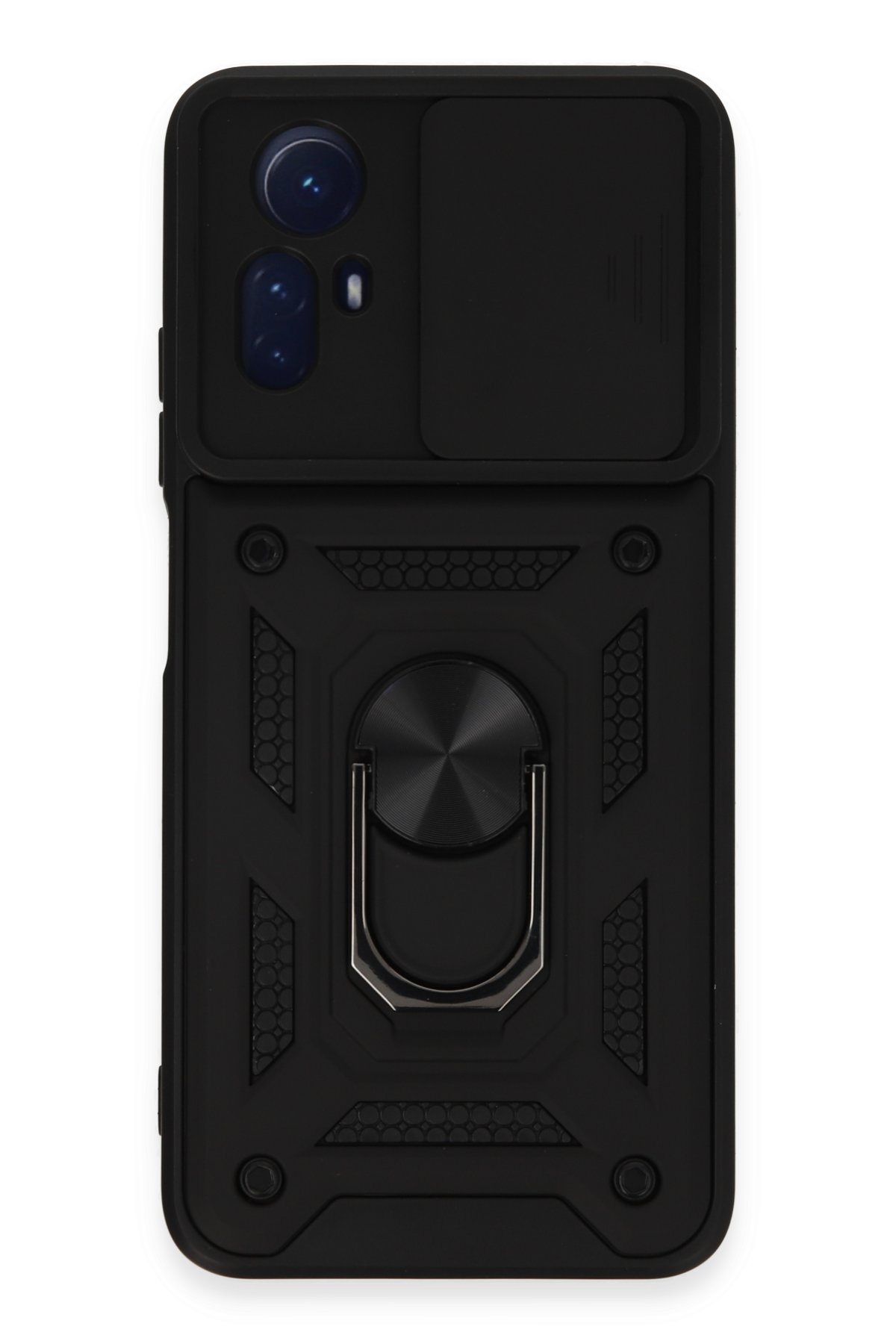 Newface Xiaomi Redmi Note 12S Kılıf Kelvin Kartvizitli Silikon - Lacivert