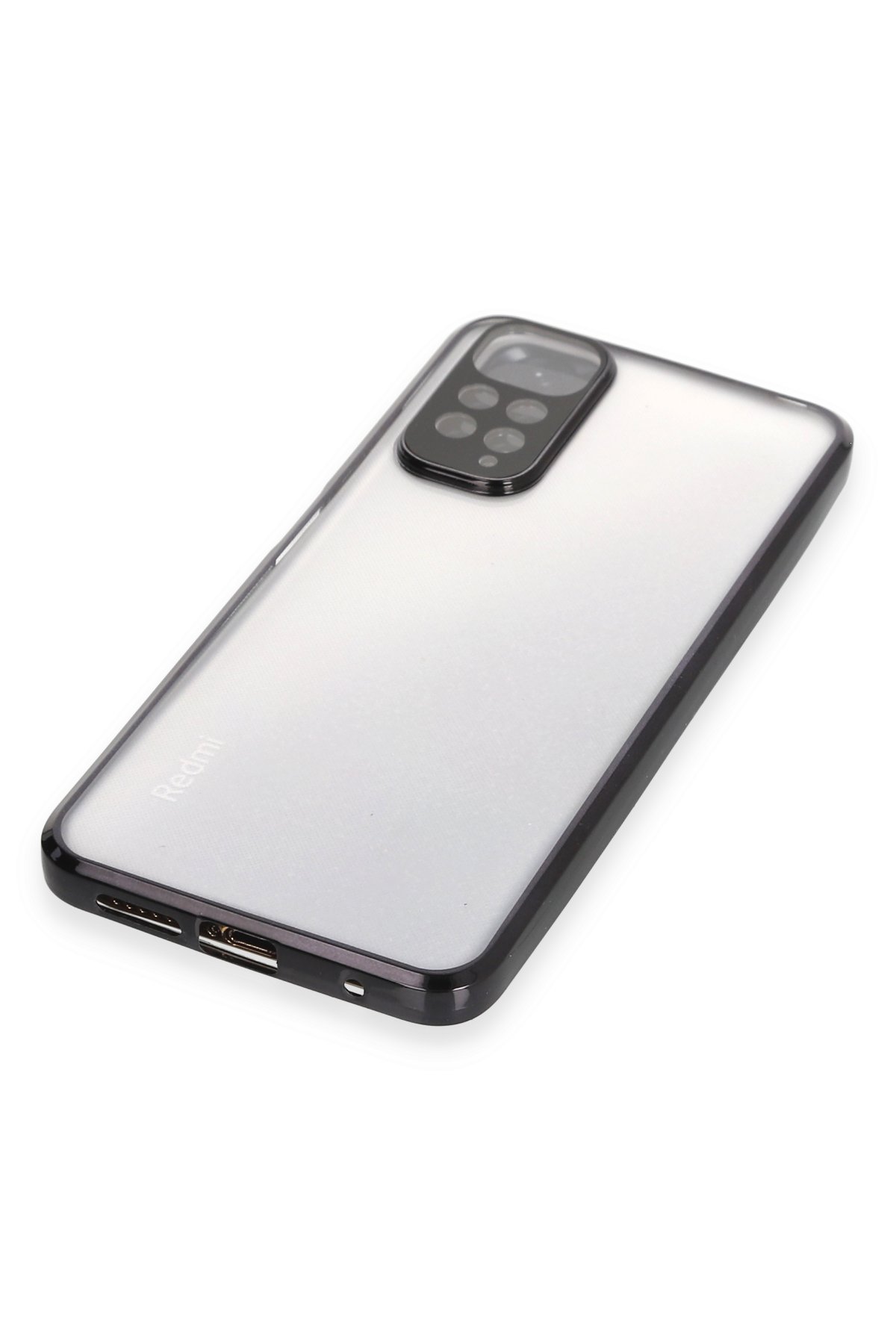 Newface Xiaomi Redmi Note 12S Kılıf Montreal Silikon Kapak - Siyah