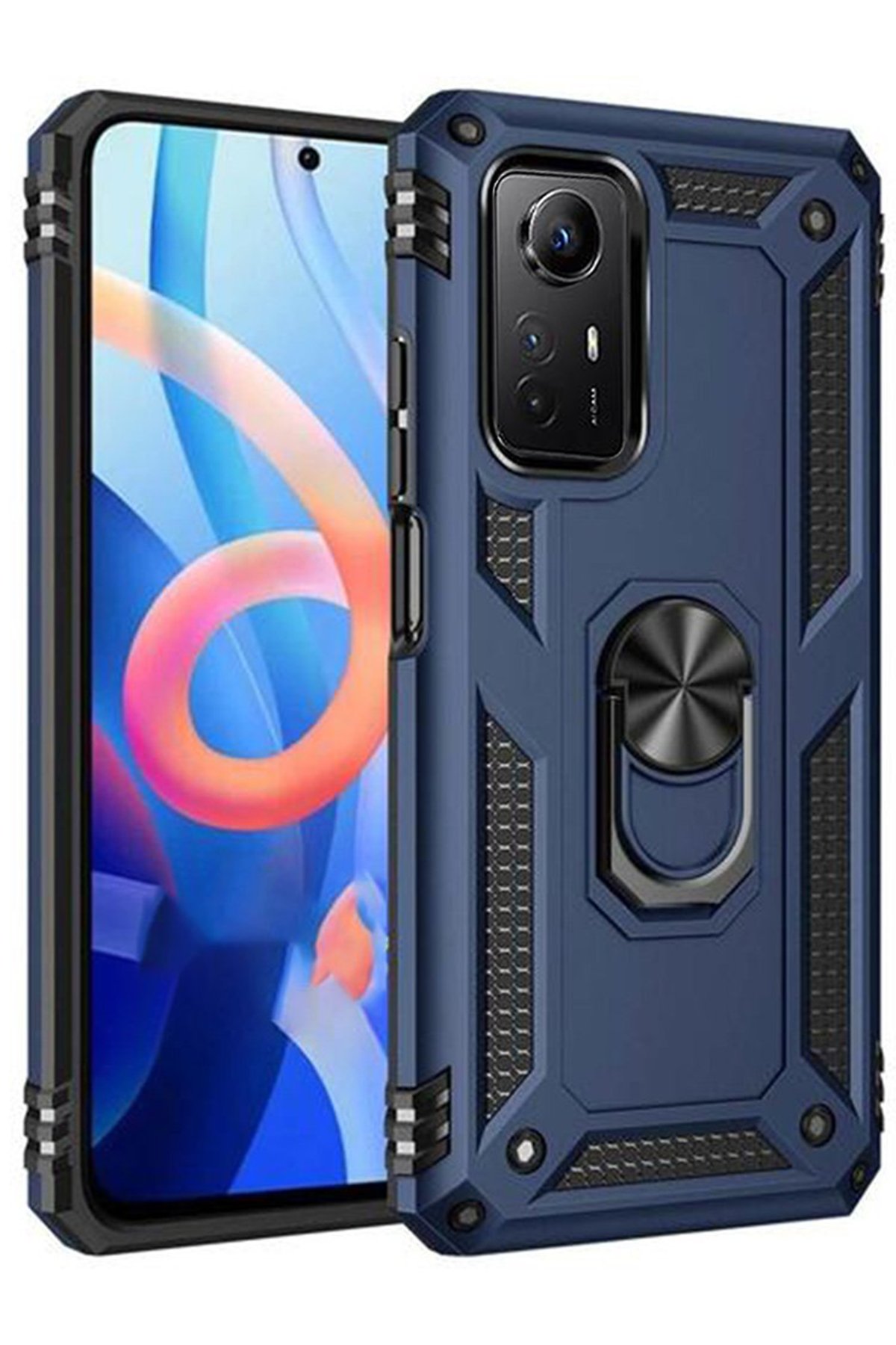 Newface Xiaomi Redmi Note 12S Kılıf Dora Kapak - Siyah