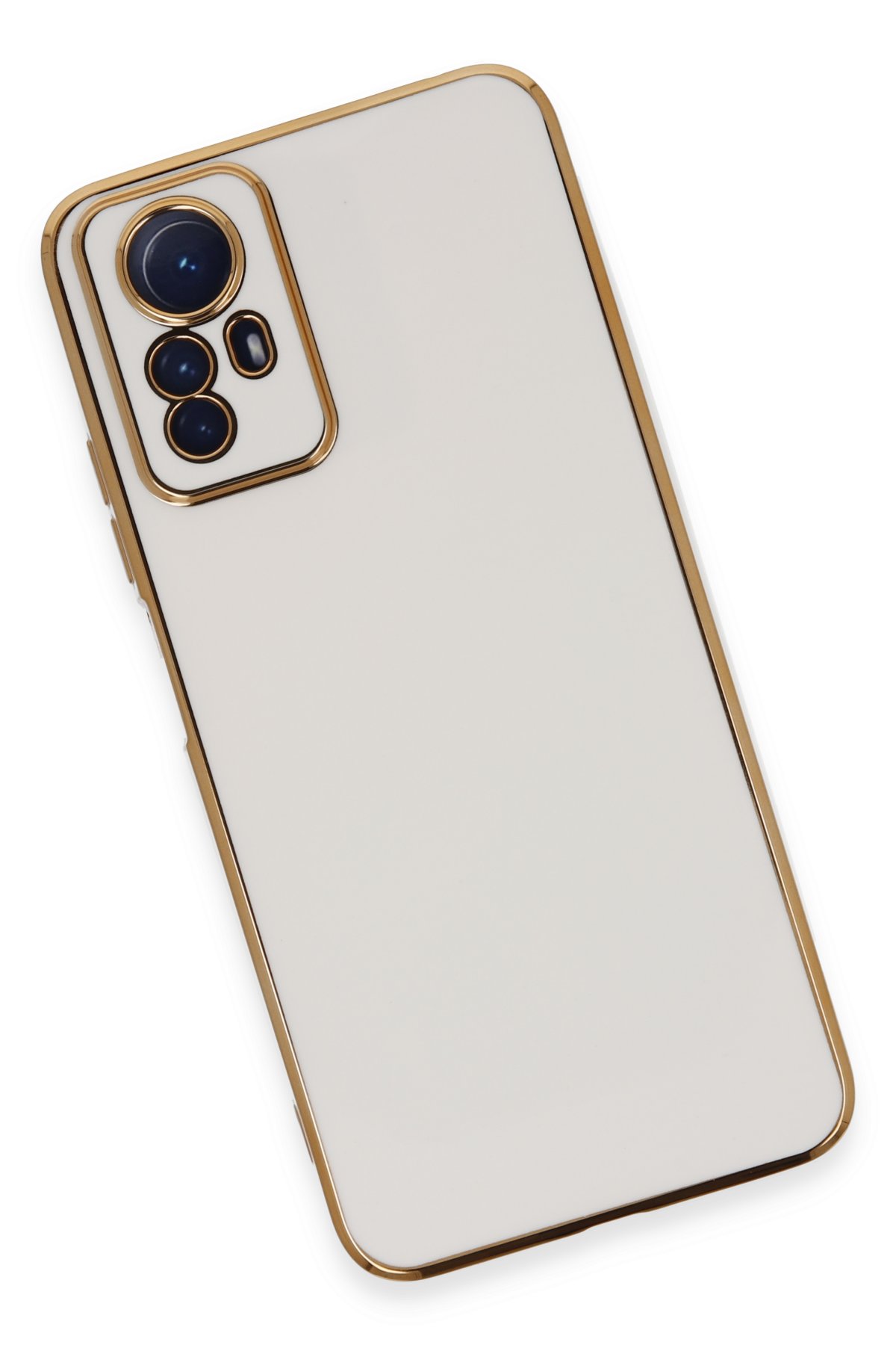 Newface Xiaomi Redmi Note 12S Kılıf Volet Silikon - Mor