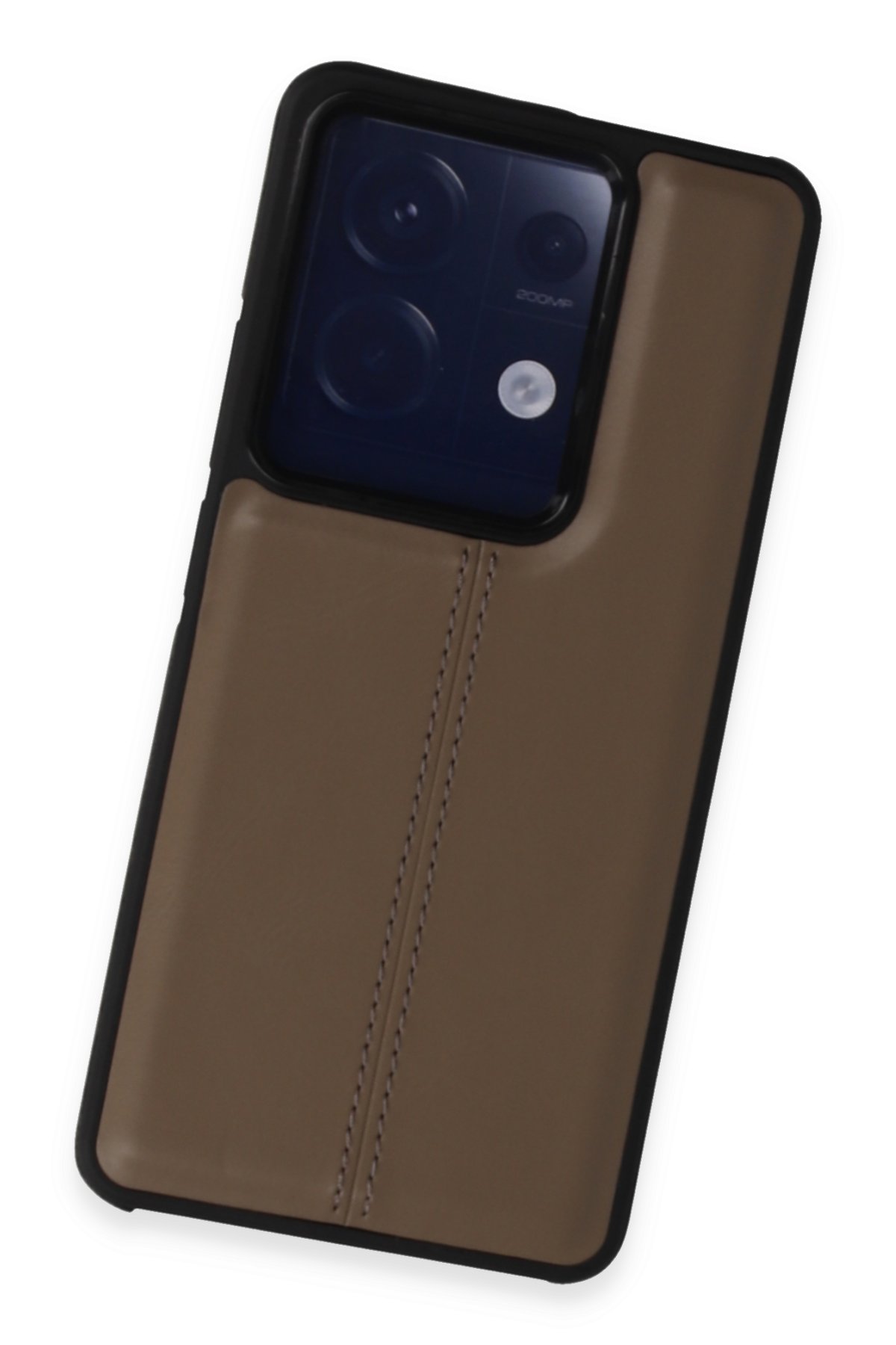 Newface Xiaomi Redmi Note 13 4G Kılıf Loop Deri Silikon - Kırmızı