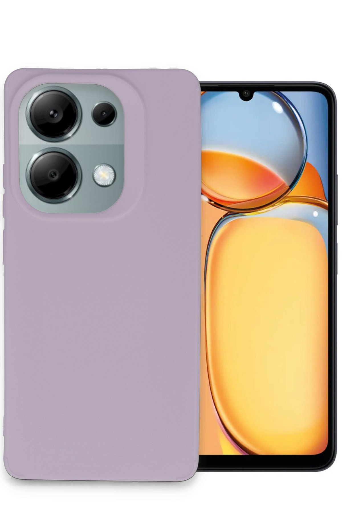 Newface Xiaomi Redmi Note 13 4G Kılıf Power Silikon - Lacivert