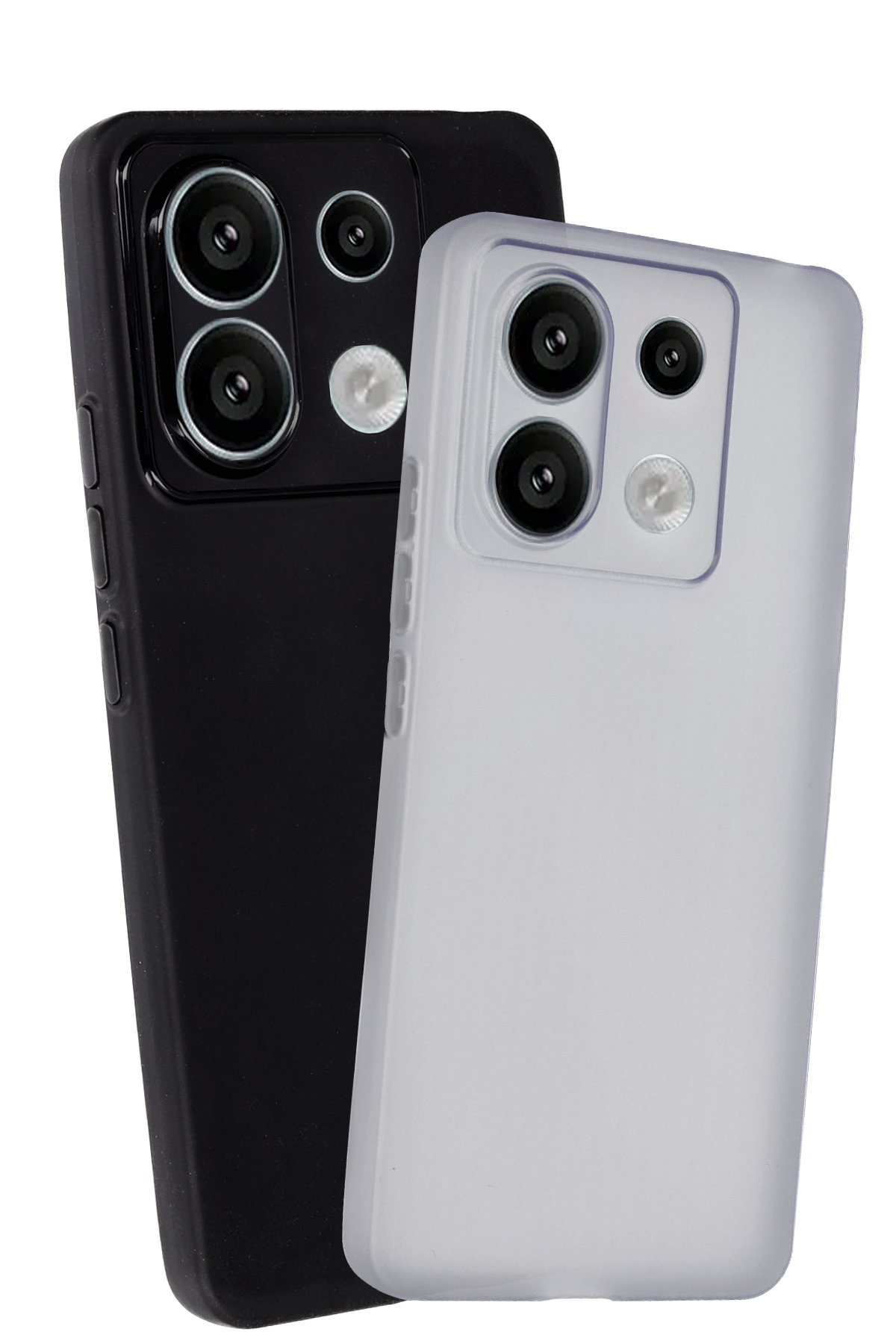 Newface Xiaomi Redmi Note 13 4G Kılıf Loop Deri Silikon - Kırmızı
