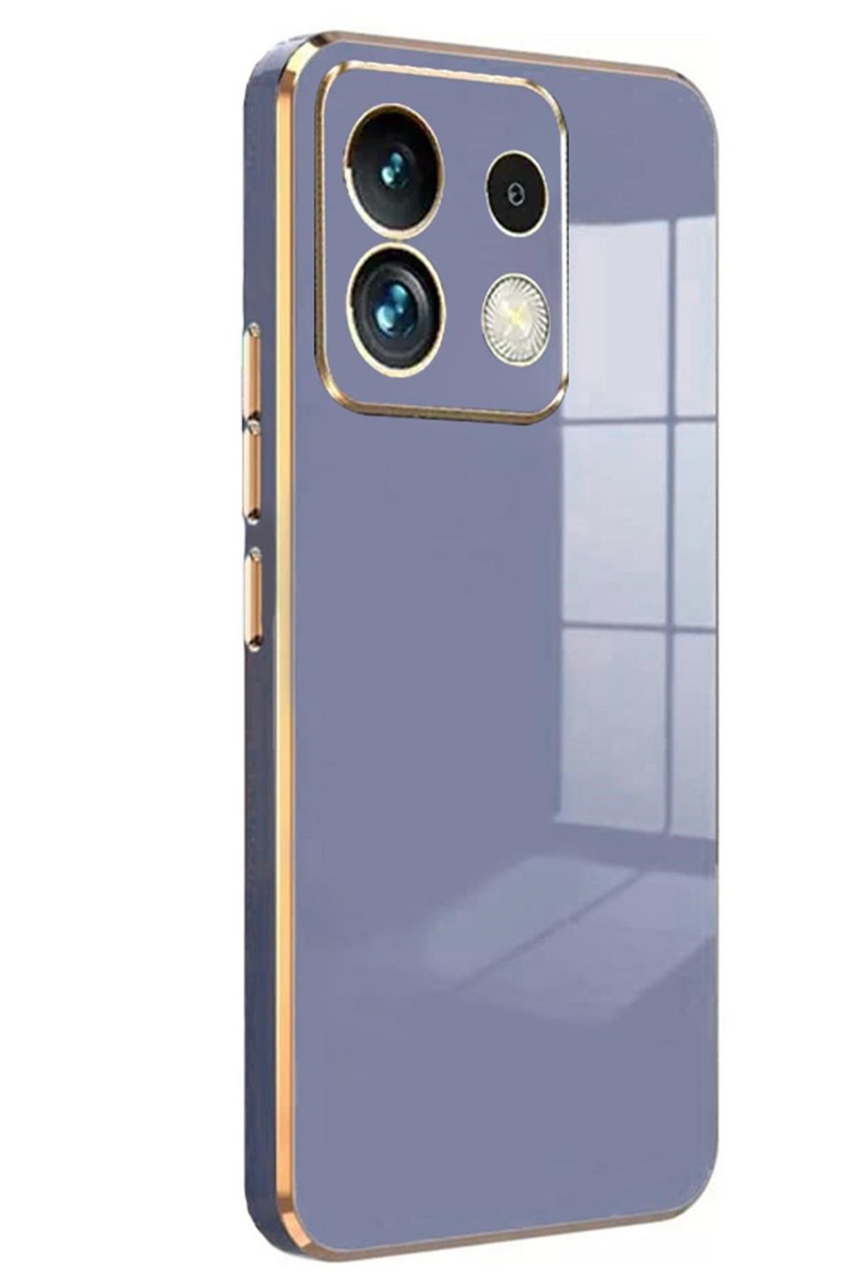 Newface Xiaomi Redmi Note 13 4G Kılıf Zuma Kartvizitli Yüzüklü Silikon - Siyah