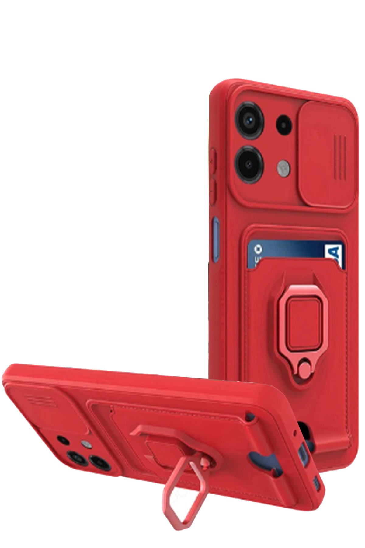 Newface Xiaomi Redmi Note 13 4G Kılıf Power Silikon - Lacivert