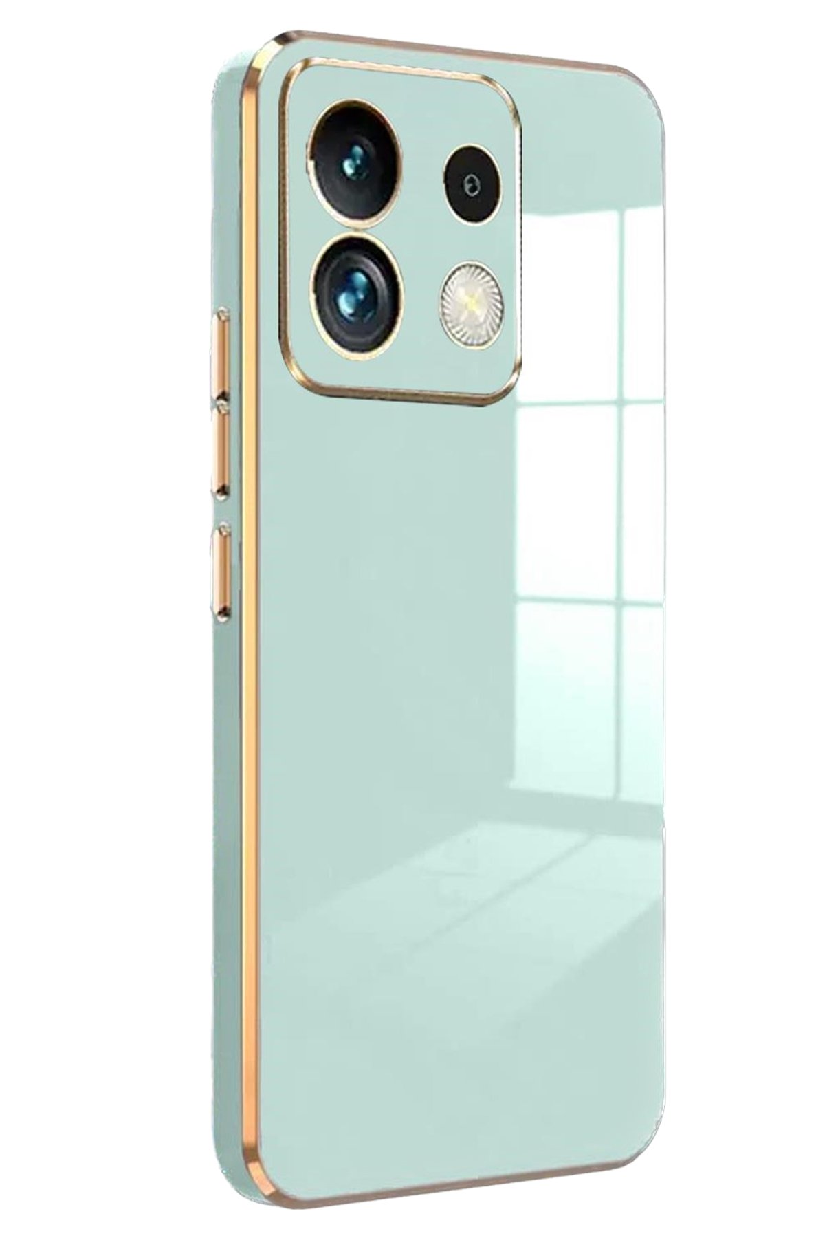 Newface Xiaomi Redmi Note 13 5G Kılıf Volet Silikon - Kırmızı