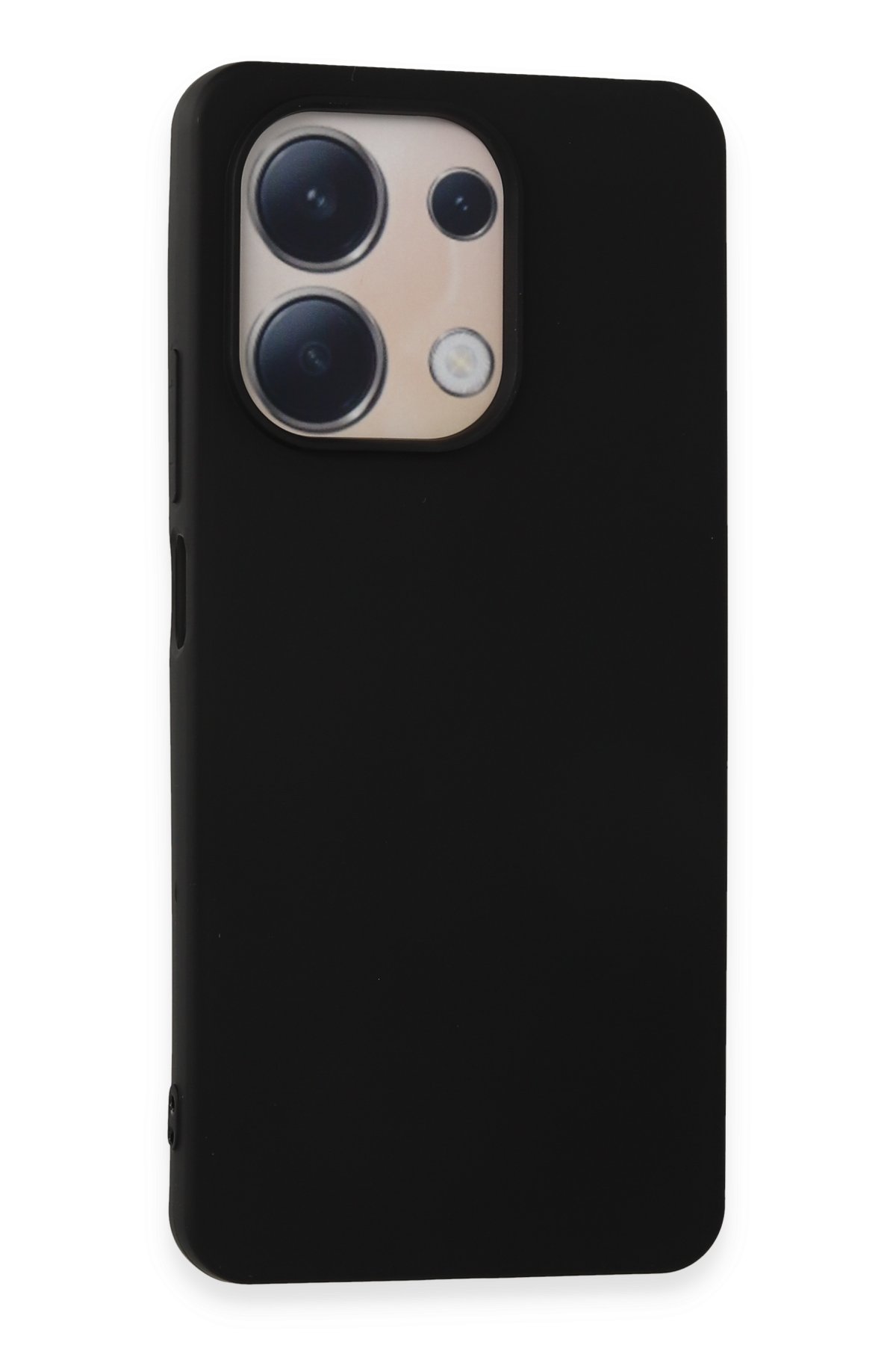 Newface Xiaomi Redmi Note 13 4G Kılıf Nano içi Kadife Silikon - Sarı