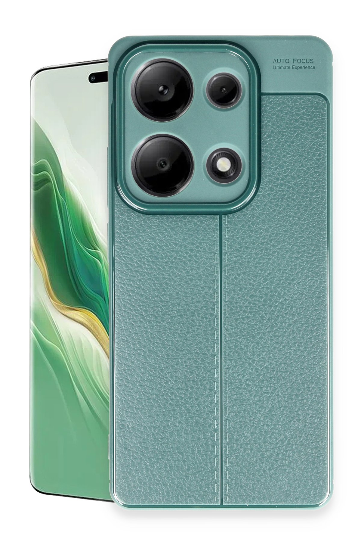 Newface Xiaomi Redmi Note 13 Pro 4G Kılıf Volet Silikon - Siyah