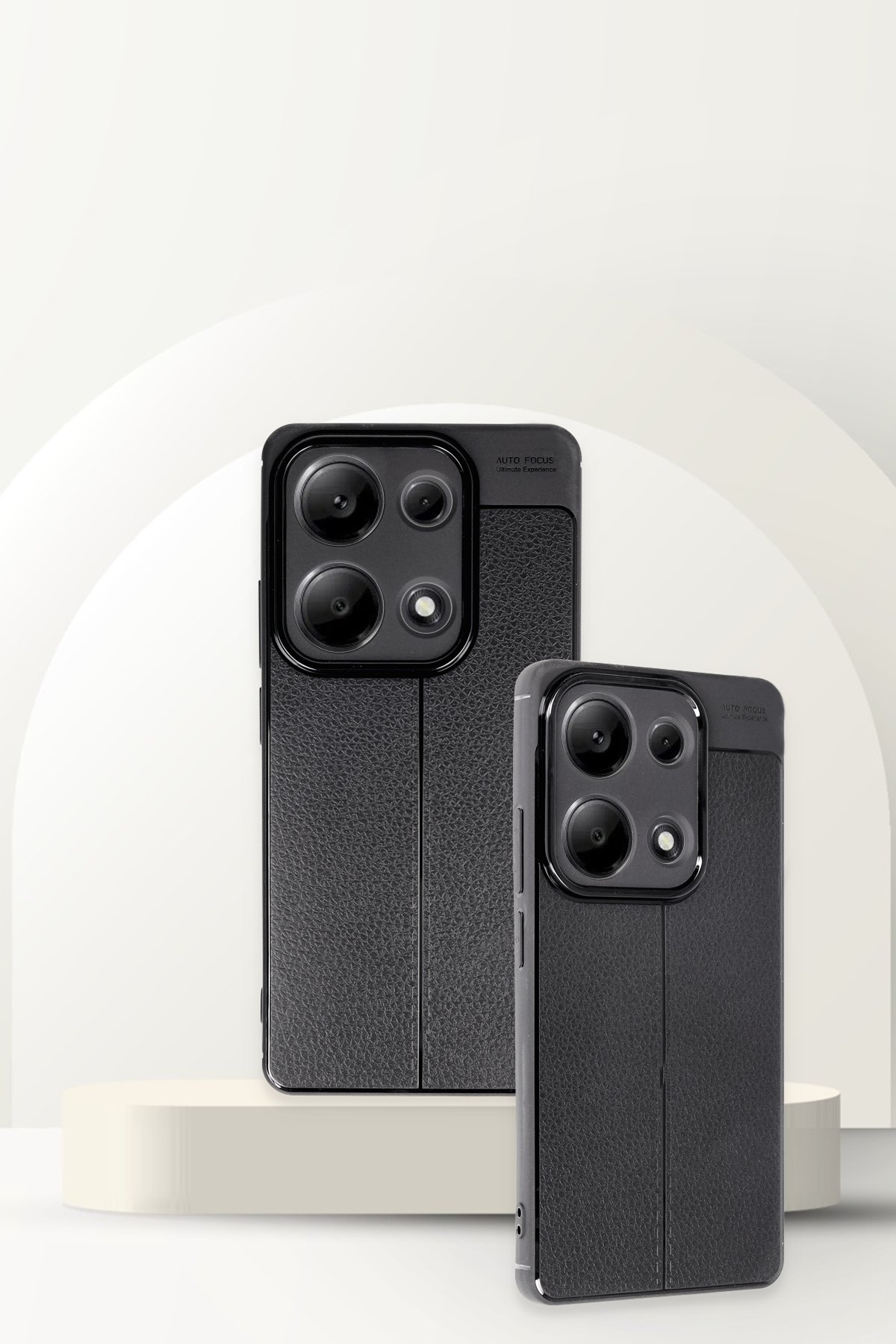 Newface Xiaomi Redmi Note 13 Pro 4G Kılıf Volet Silikon - Siyah