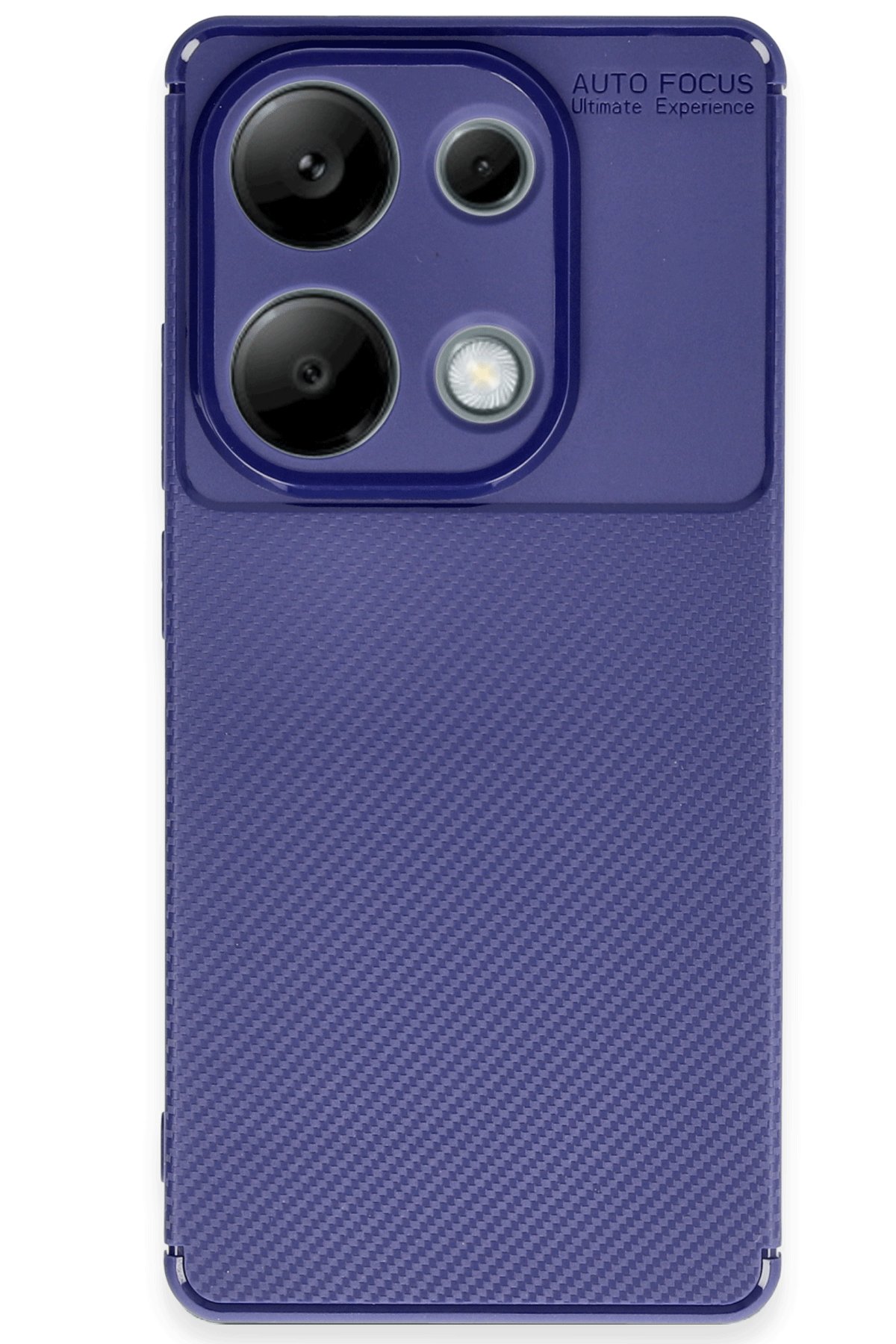 Newface Xiaomi Redmi Note 13 Pro 4G Kılıf Bibercas Silikon Kapak - Siyah