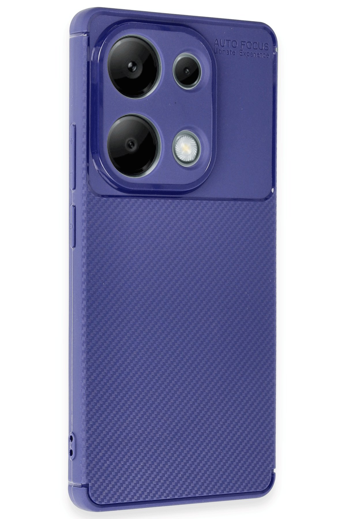 Newface Xiaomi Redmi Note 13 Pro 4G Kılıf Bibercas Silikon Kapak - Siyah