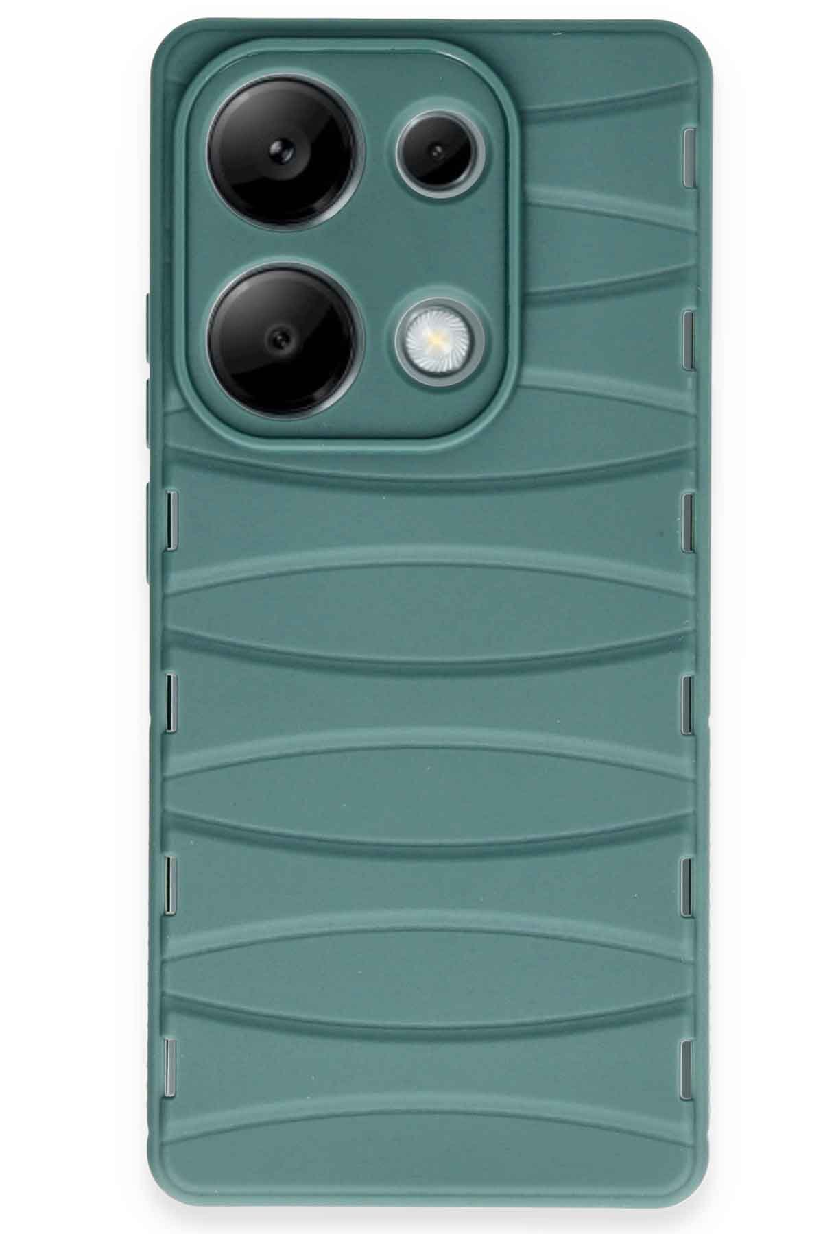 Newface Xiaomi Redmi Note 13 Pro 4G Kılıf Optimum Silikon - Krem