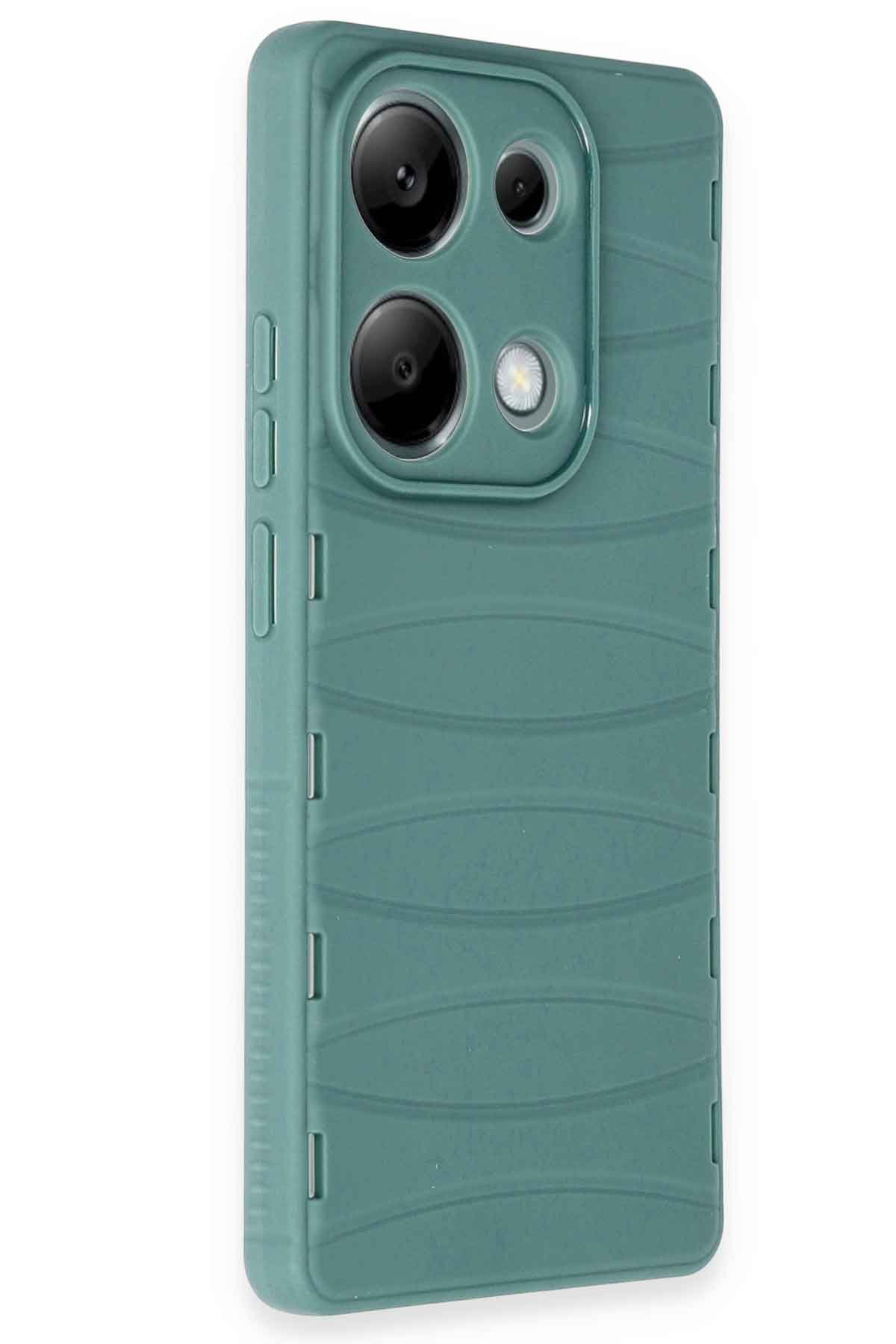 Newface Xiaomi Redmi Note 13 Pro 4G Kılıf Optimum Silikon - Krem