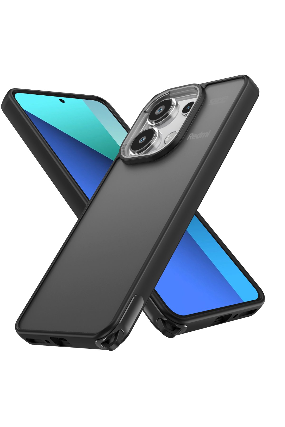 Newface Xiaomi Redmi Note 13 Pro 4G Kılıf Loop Deri Silikon - Kırmızı