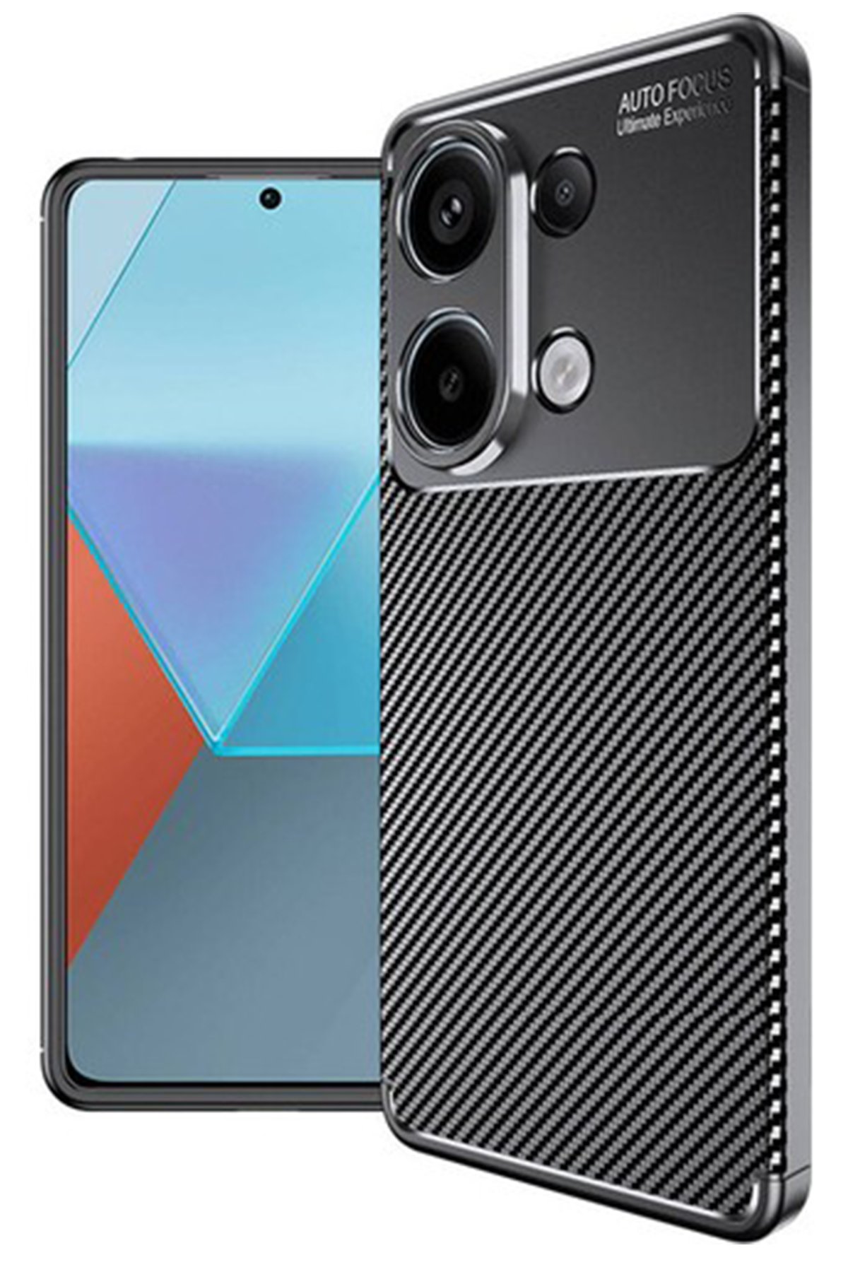 Newface Xiaomi Redmi Note 13 Pro 4G Kılıf Volet Silikon - Beyaz