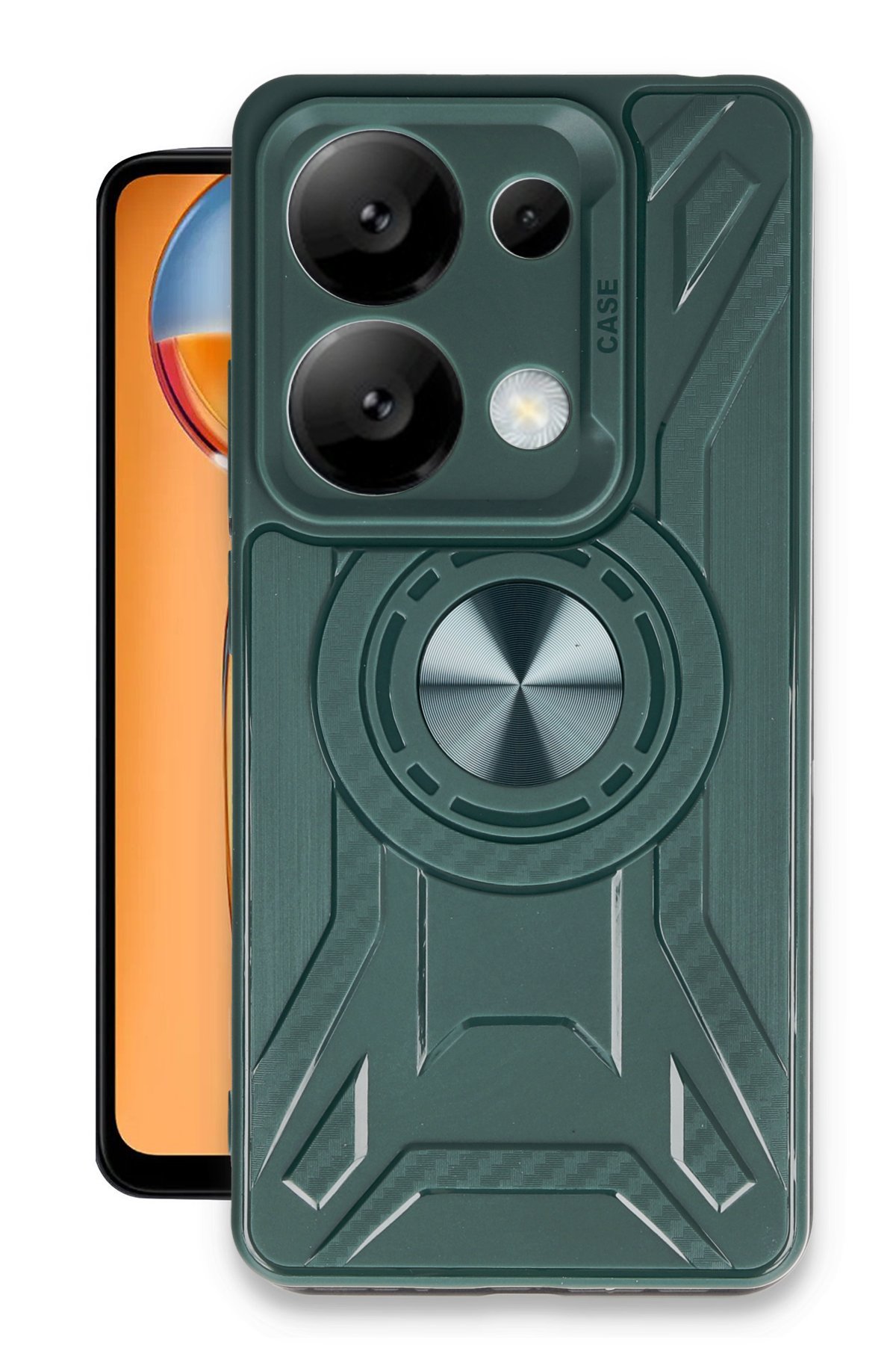 Newface Xiaomi Redmi Note 13 Pro 4G Kılıf Mirror Desenli Kapak - Mirror - 10