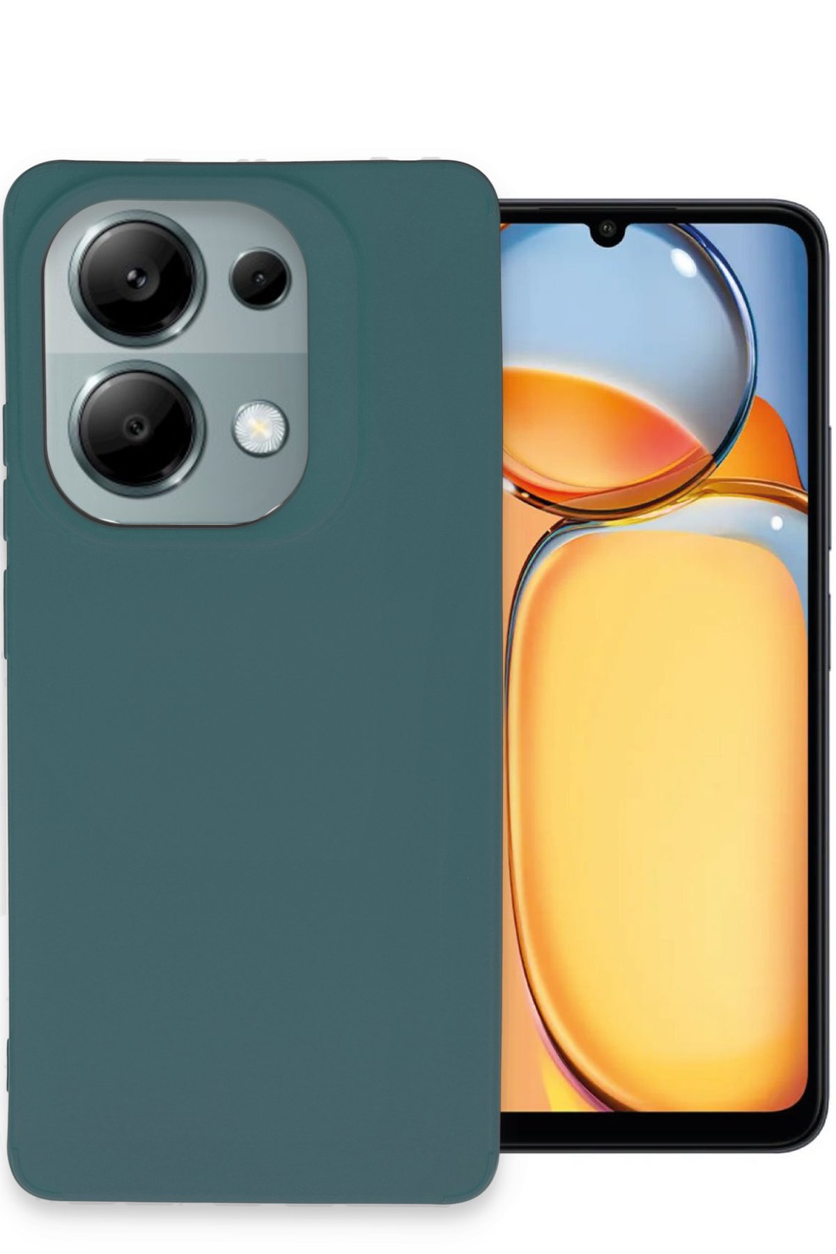 Newface Xiaomi Redmi Note 13 Pro 4G Kılıf Lincoln Silikon - Siyah