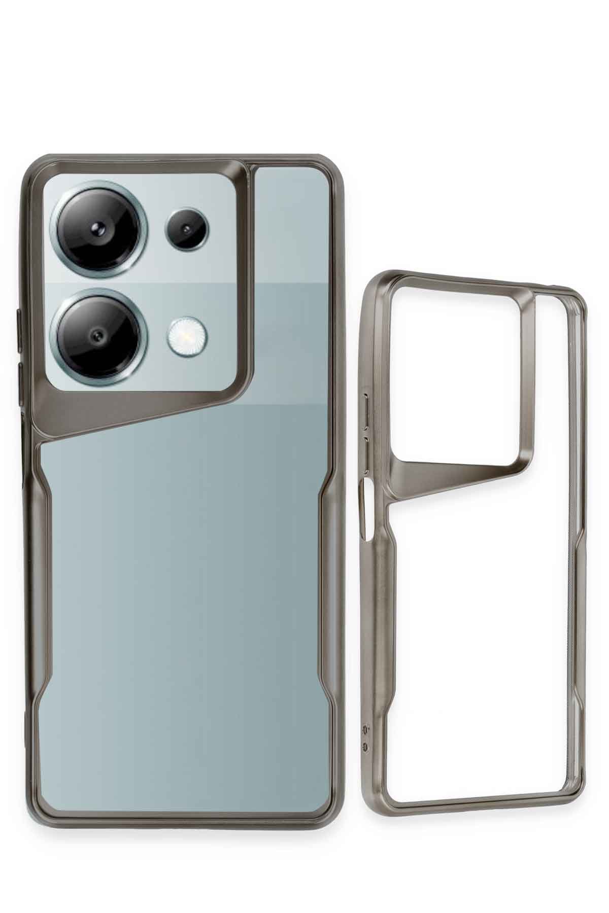 Newface Xiaomi Redmi Note 13 Pro 5G Kılıf Flip Cover - Kırmızı