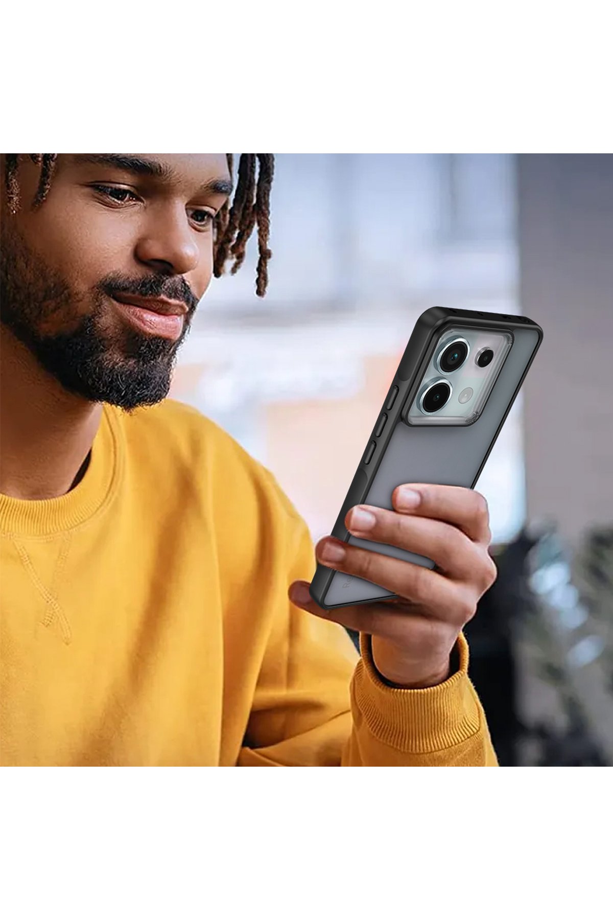 Newface Xiaomi Redmi Note 13 Pro 5G 3D Antistatik Hayalet Cam Ekran Koruyucu