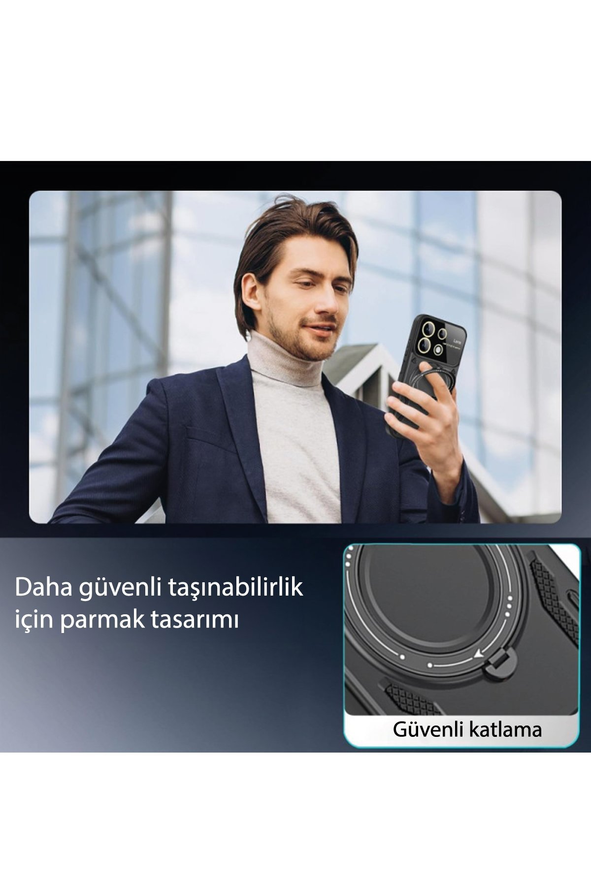 Newface Xiaomi Redmi Note 13 Pro 5G Kılıf Taft Kapak - Koyu Yeşil