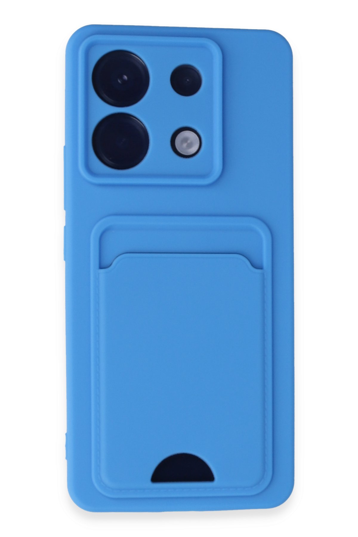 Newface Xiaomi Redmi Note 13 Pro 5G Kılıf Kelvin Kartvizitli Silikon - Siyah