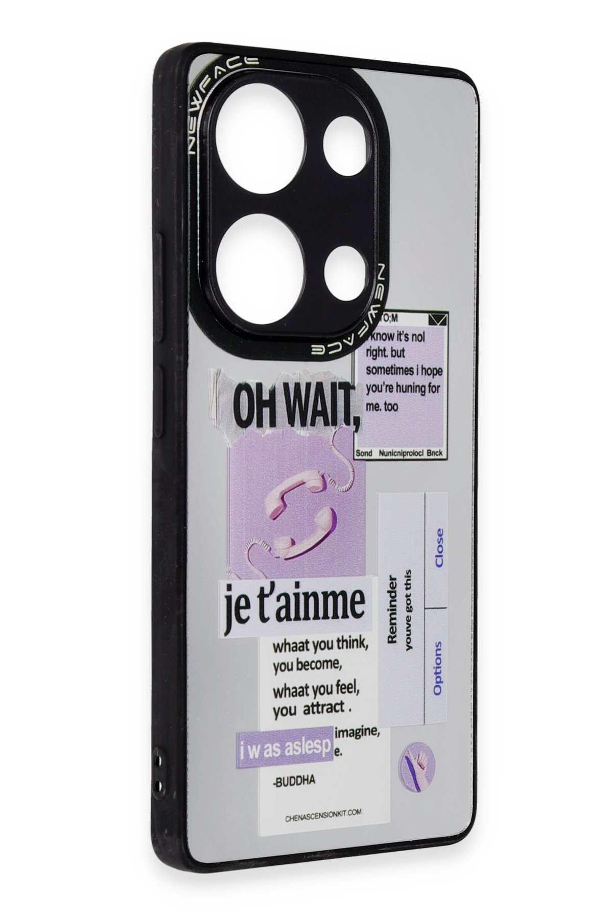 Newface Xiaomi Redmi Note 13 Pro 5G Kılıf Taft Kapak - Kahverengi