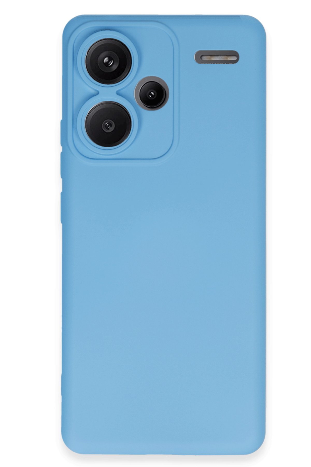 Newface Xiaomi Redmi Note 13 Pro Plus Kılıf Joy Lens Standlı Kapak - Kırmızı