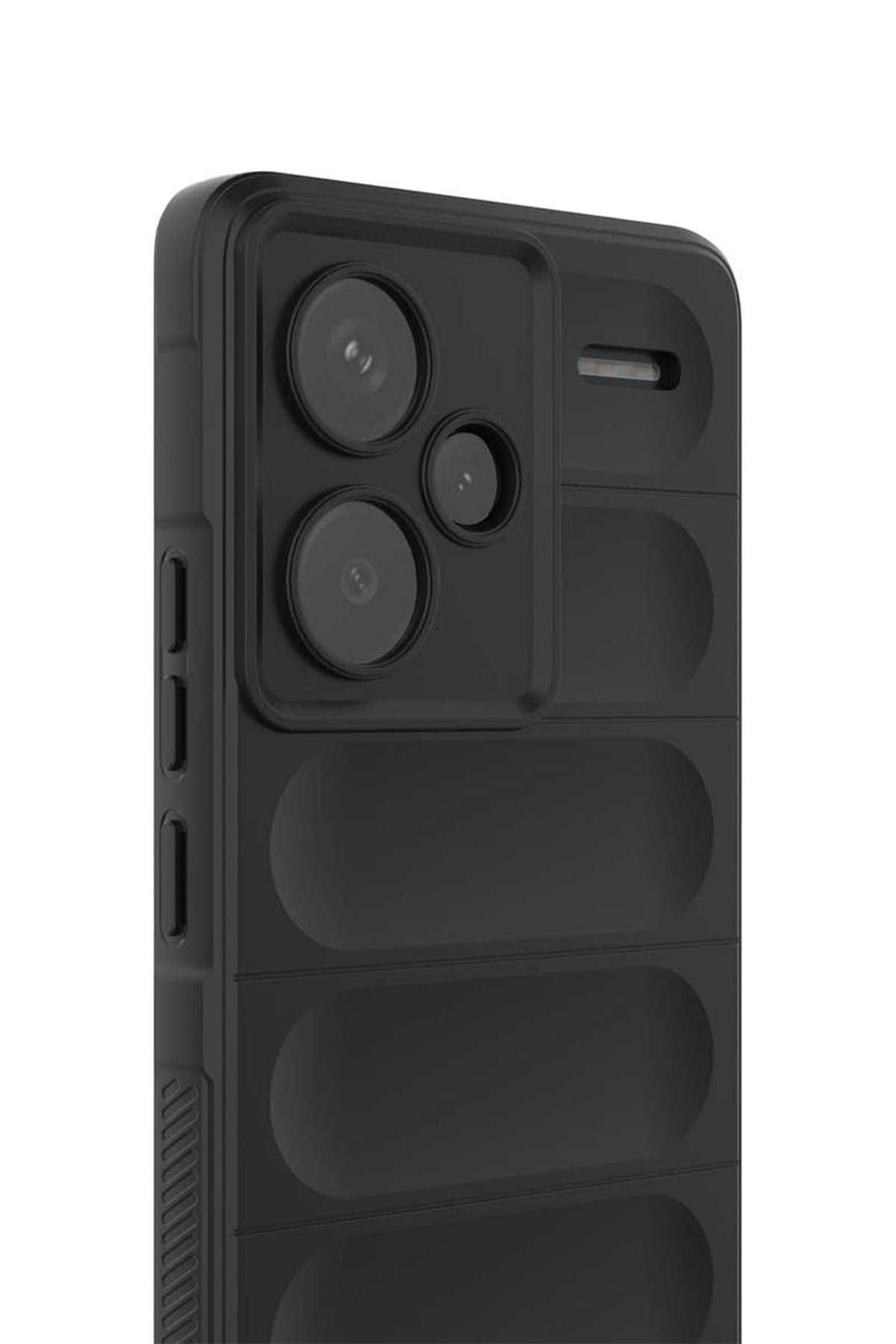 Newface Xiaomi Redmi Note 13 Pro Plus Kılıf Nano içi Kadife Silikon - Lila