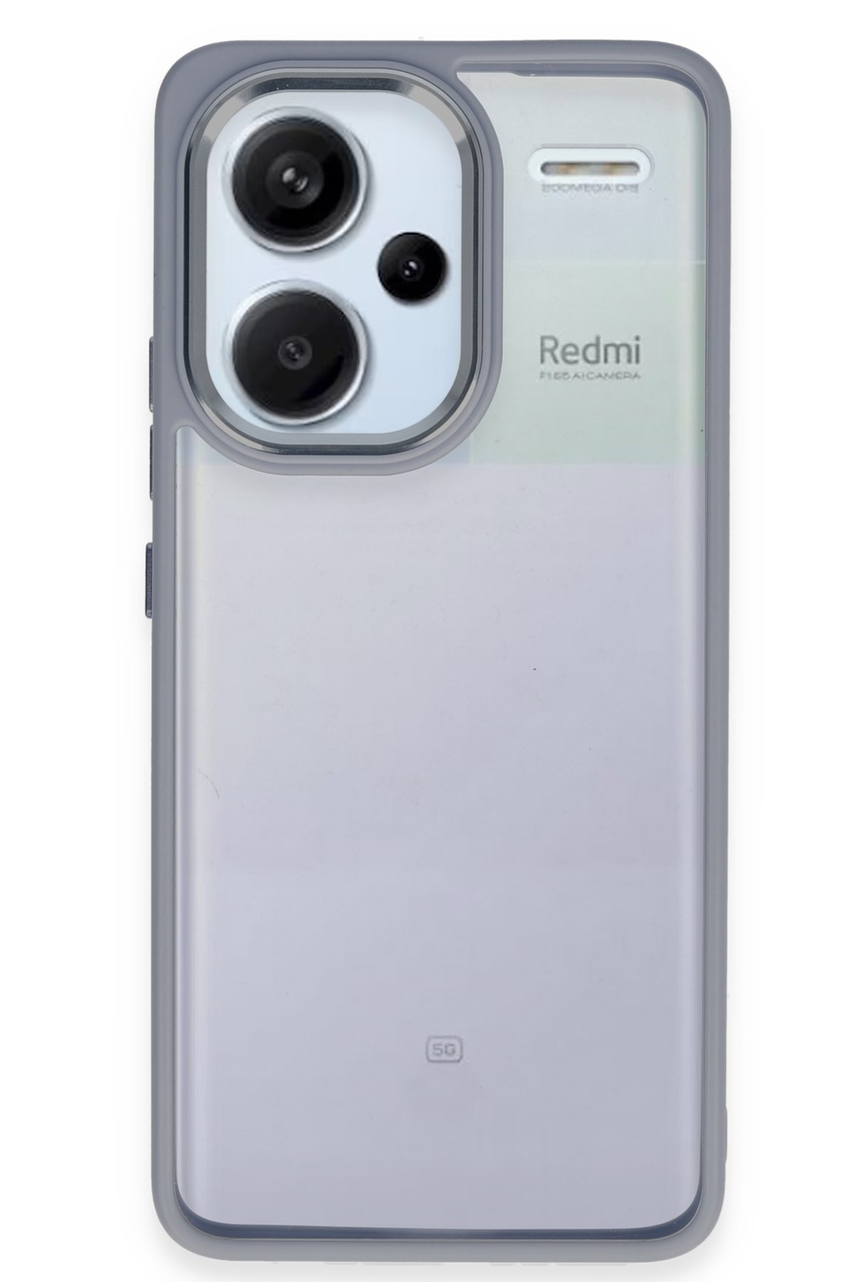 Newface Xiaomi Redmi Note 13 Pro Plus Kılıf Joy Lens Standlı Kapak - Siyah