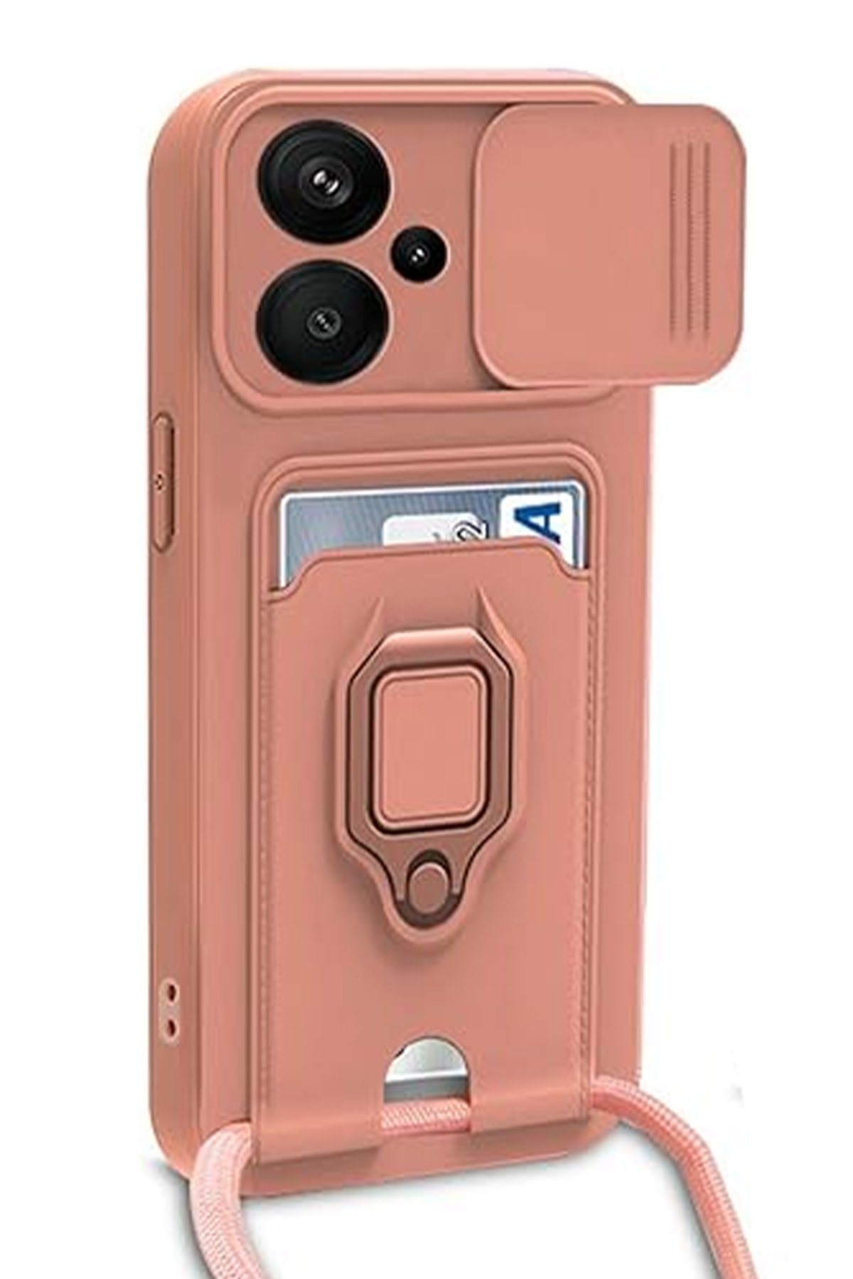 Newface Xiaomi Redmi Note 13 Pro Plus Kılıf Power Silikon - Siyah