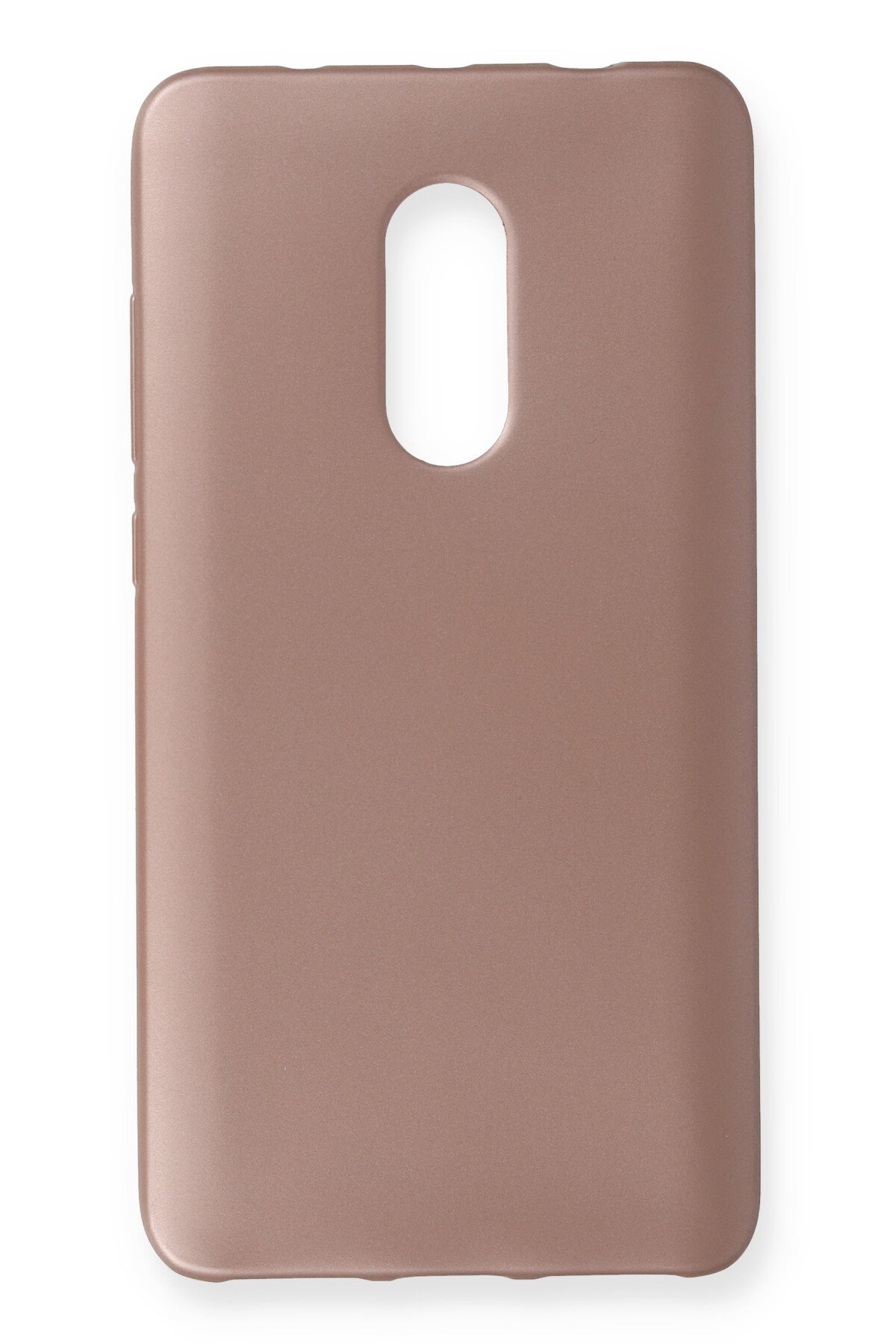Newface Xiaomi Redmi Note 4 Kılıf First Silikon - Gold
