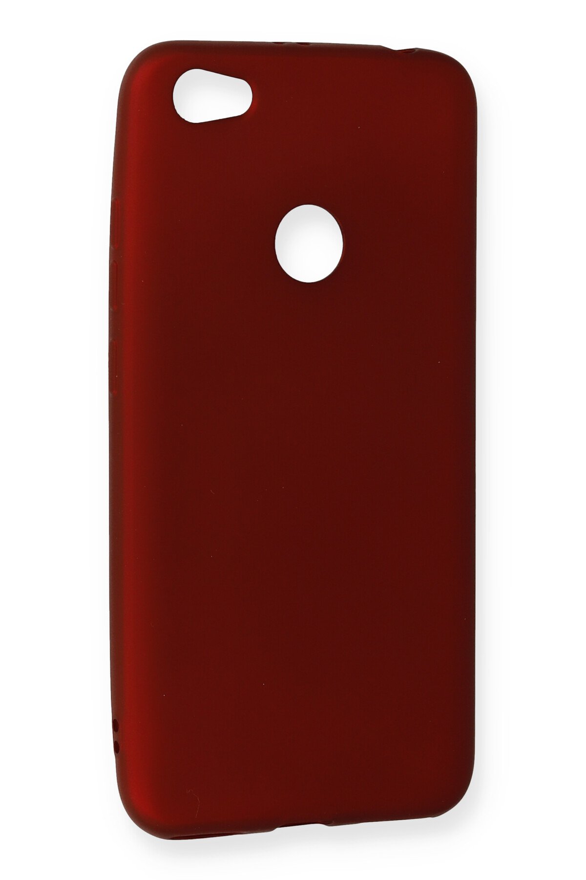 Newface Xiaomi Redmi Note 5A Prime Kılıf First Silikon - Bordo