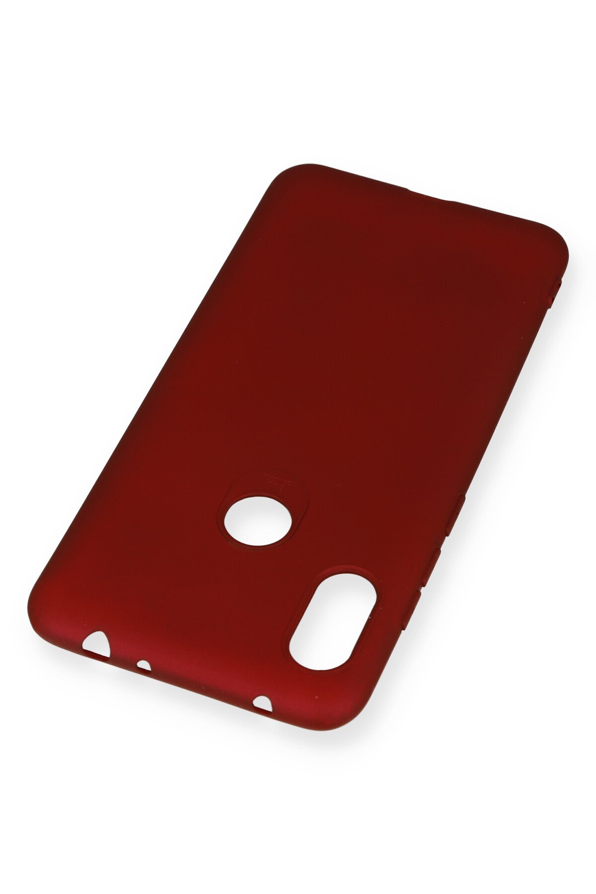 Newface Xiaomi Redmi Note 6 Pro Kılıf First Silikon - Bordo