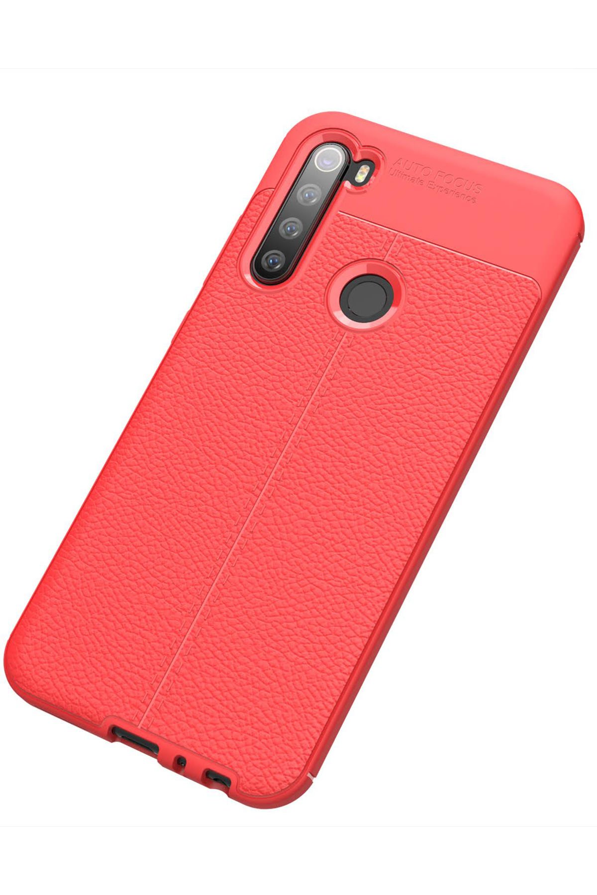 Newface Xiaomi Redmi Note 8 Kılıf Loop Deri Silikon - Yeşil