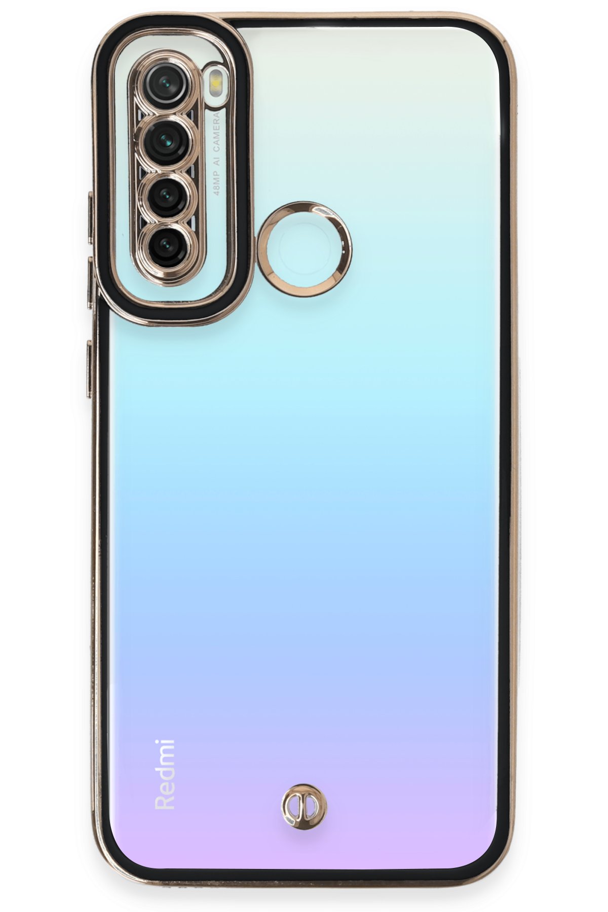 Newface Xiaomi Redmi Note 8 Kılıf Volet Silikon - Açık Yeşil