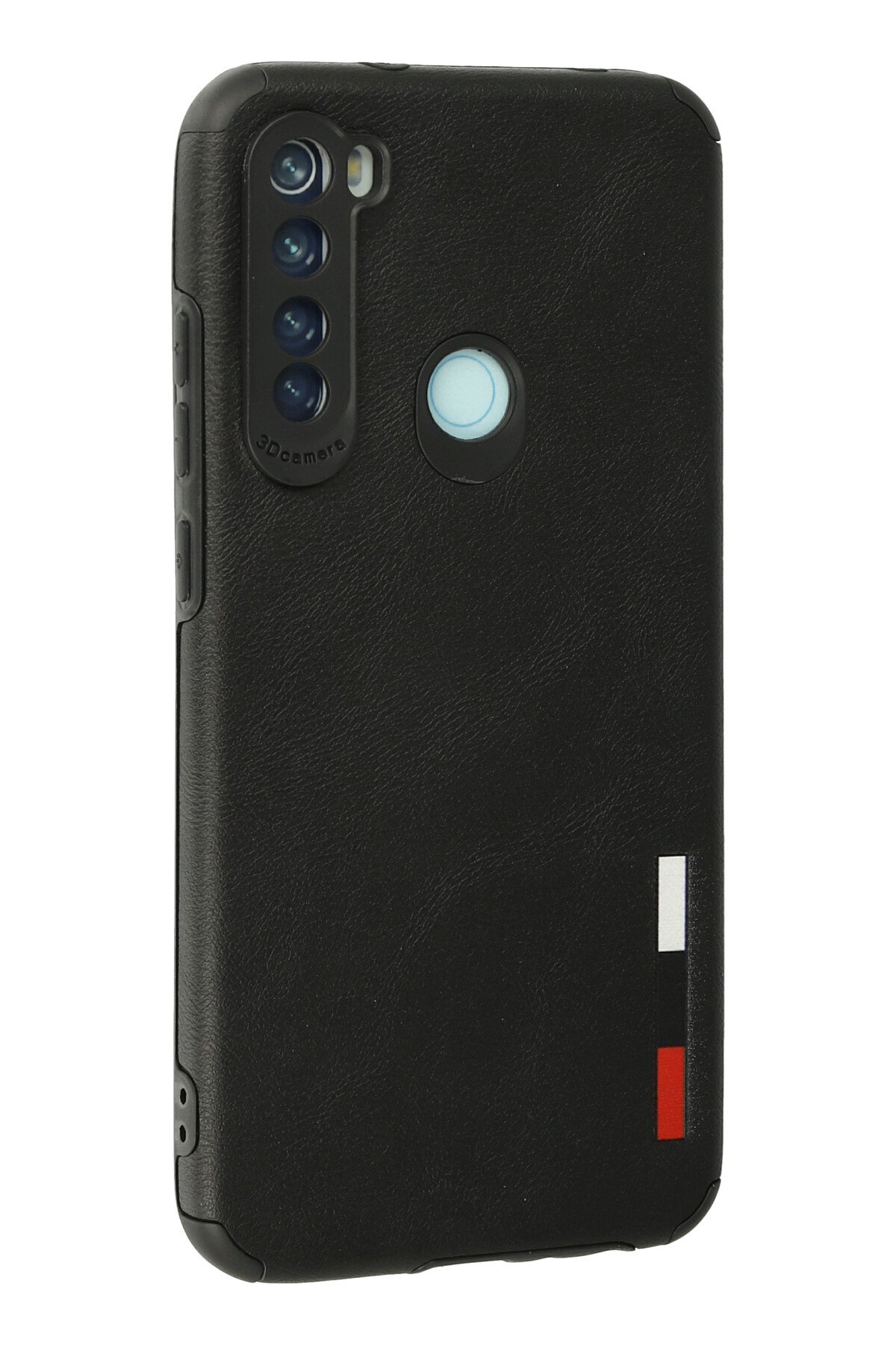Newface Xiaomi Redmi Note 8 Kılıf Volet Silikon - Kırmızı