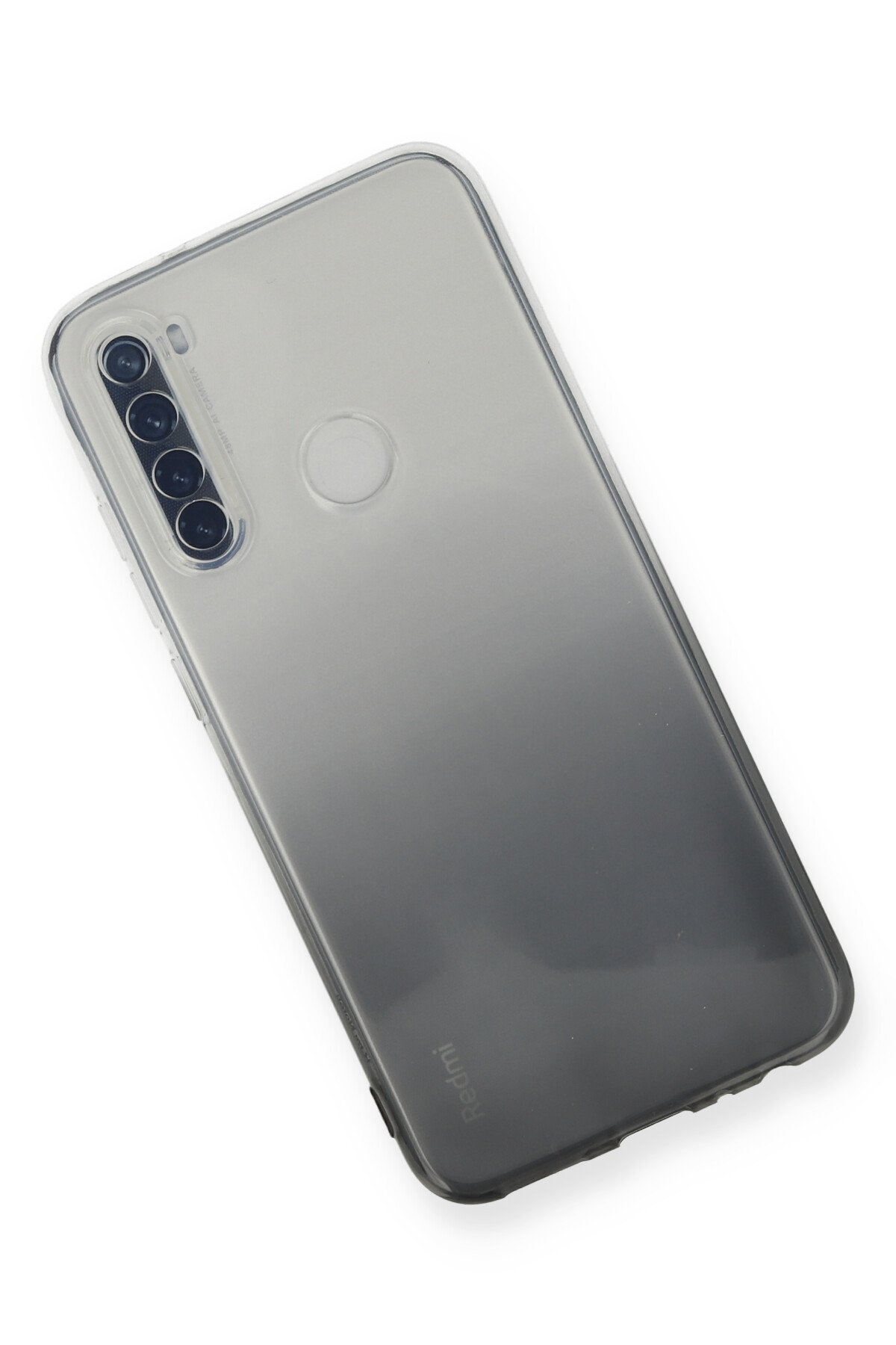 Newface Xiaomi Redmi Note 8 Kılıf Zuma Kartvizitli Yüzüklü Silikon - Siyah