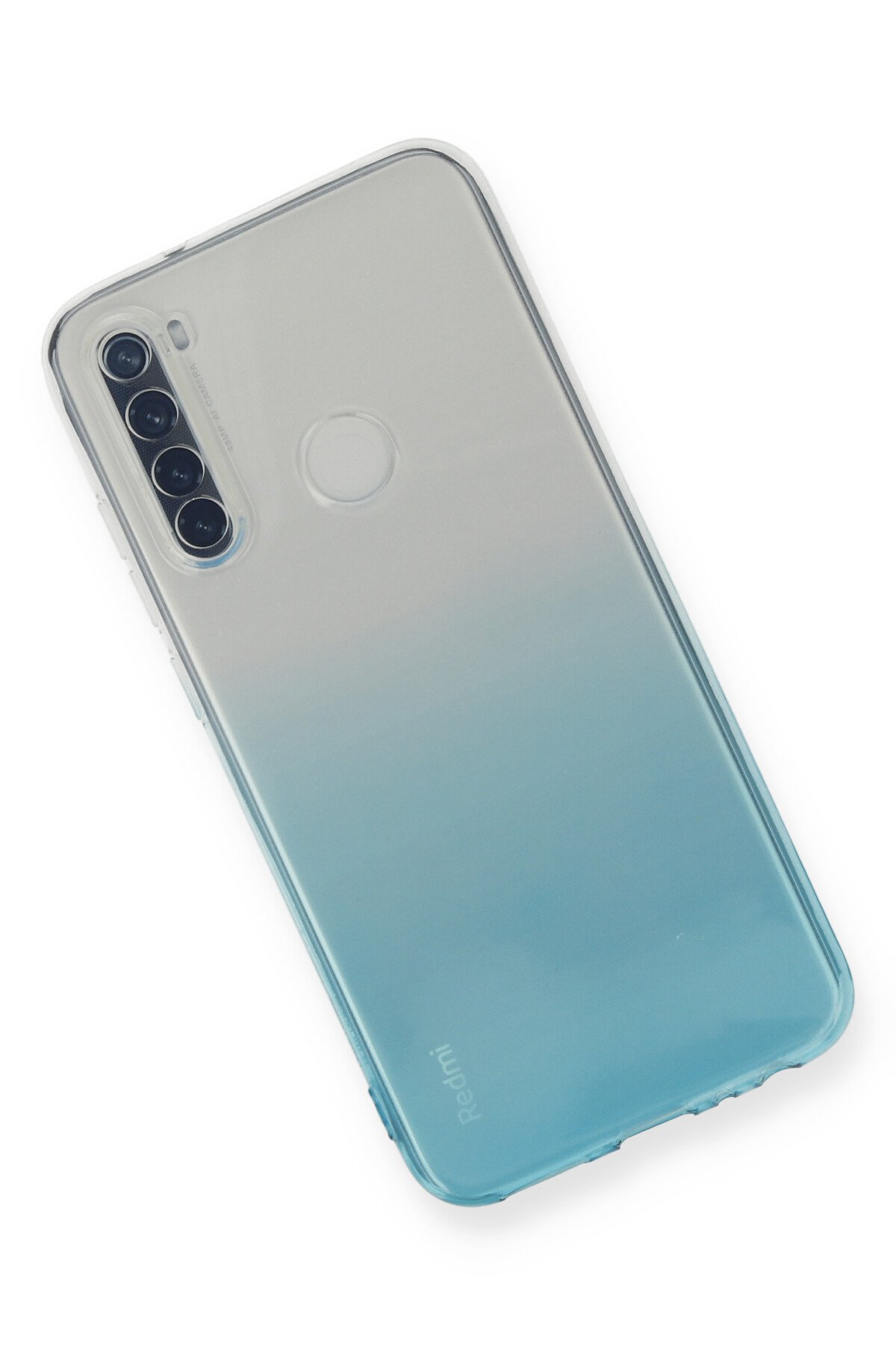 Newface Xiaomi Redmi Note 8 Kılıf Pars Lens Yüzüklü Silikon - Lacivert