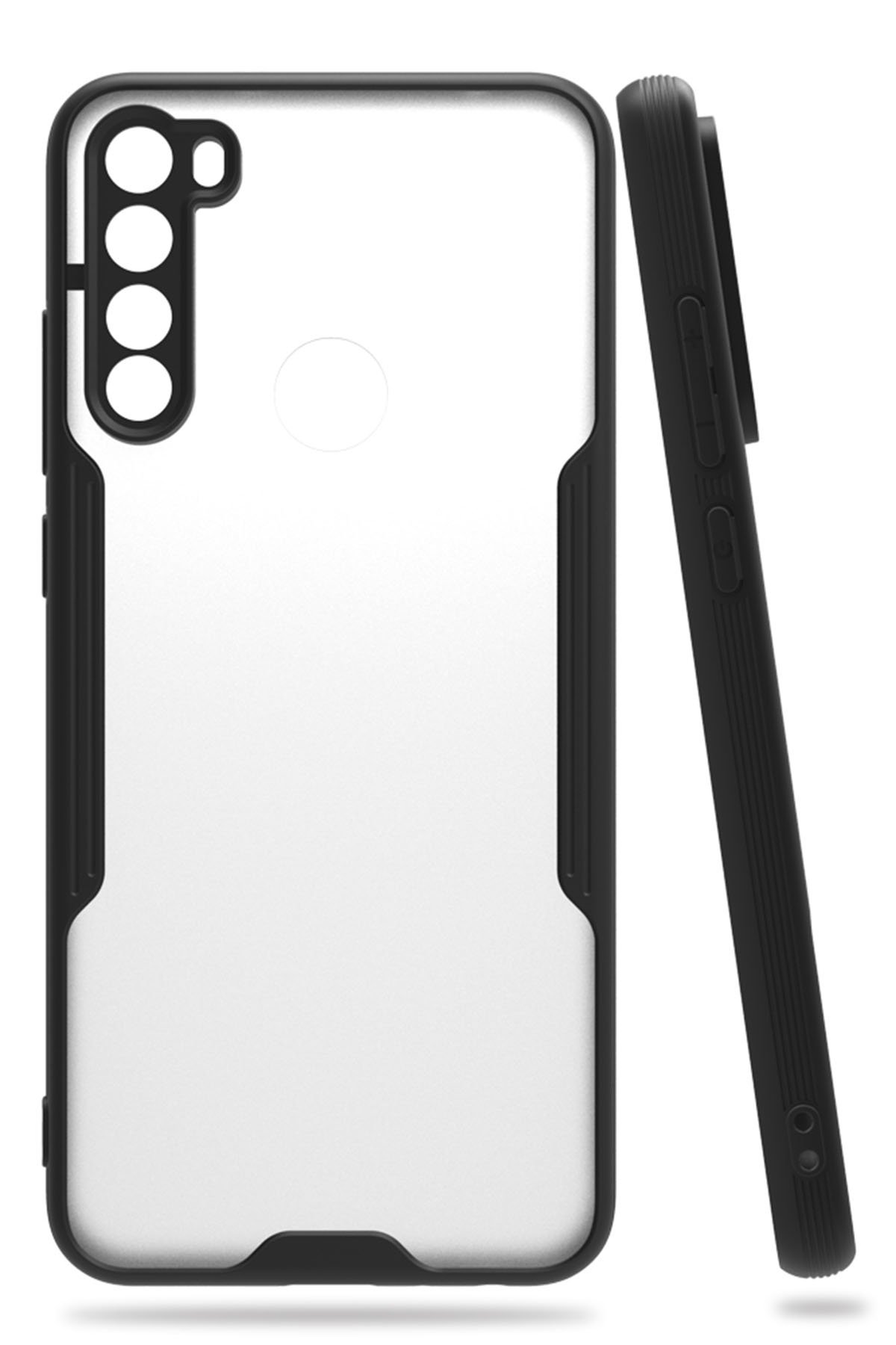 Newface Xiaomi Redmi Note 8 Kılıf Zuma Kartvizitli Yüzüklü Silikon - Yeşil