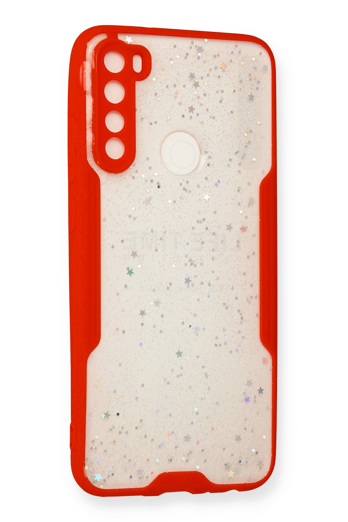 Newface Xiaomi Redmi Note 8 Kılıf Volet Silikon - Mavi