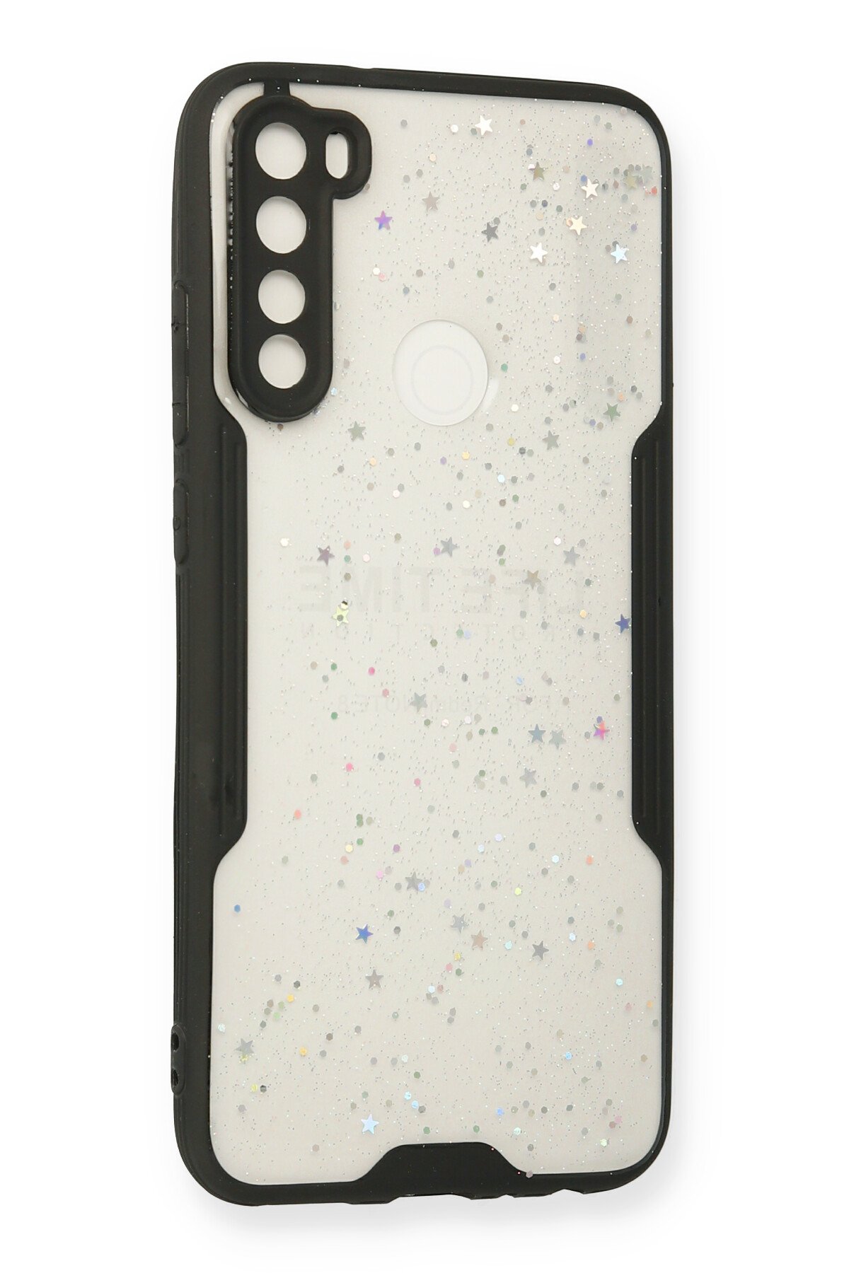 Newface Xiaomi Redmi Note 8 Kılıf Pars Lens Yüzüklü Silikon - Kırmızı