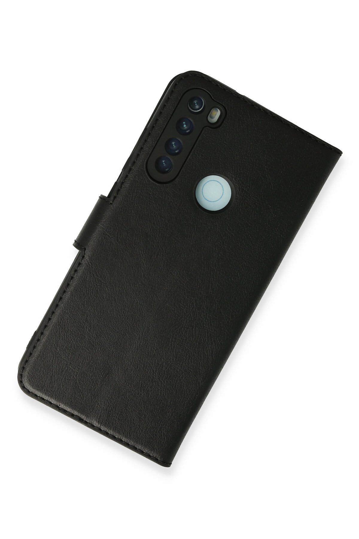 Newface Xiaomi Redmi Note 8 Kılıf Pars Lens Yüzüklü Silikon - Lacivert