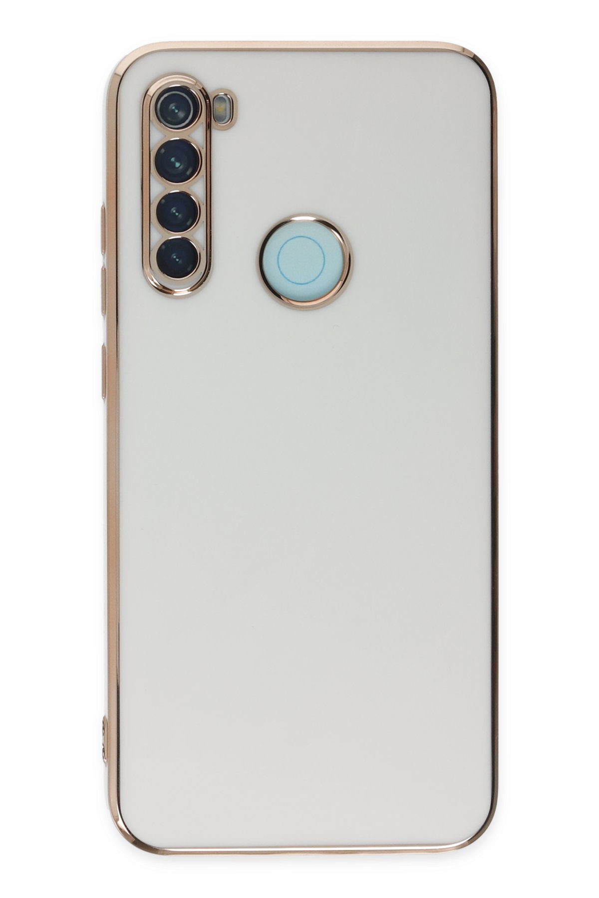 Newface Xiaomi Redmi Note 8 Kılıf Pars Lens Yüzüklü Silikon - Lacivert