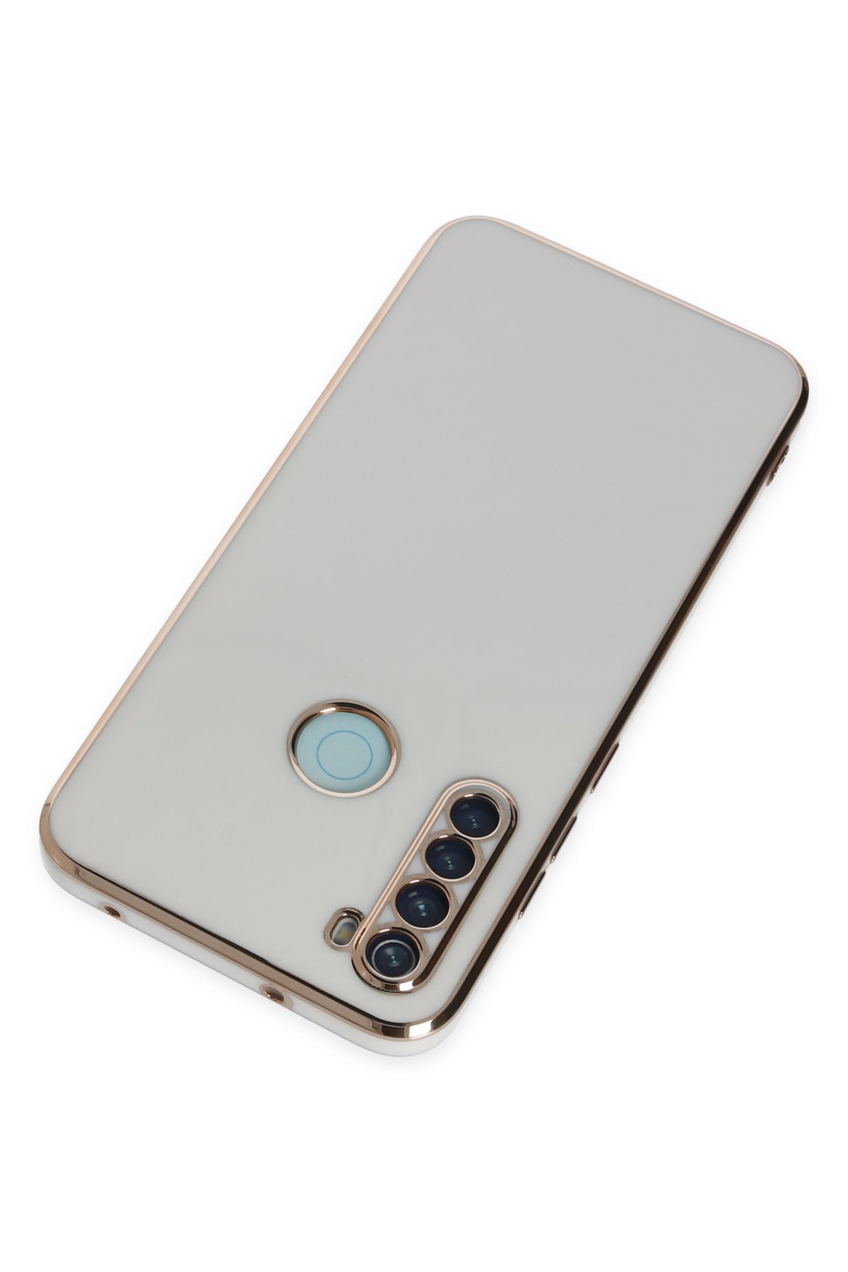 Newface Xiaomi Redmi Note 8 Kılıf Pars Lens Yüzüklü Silikon - Lacivert