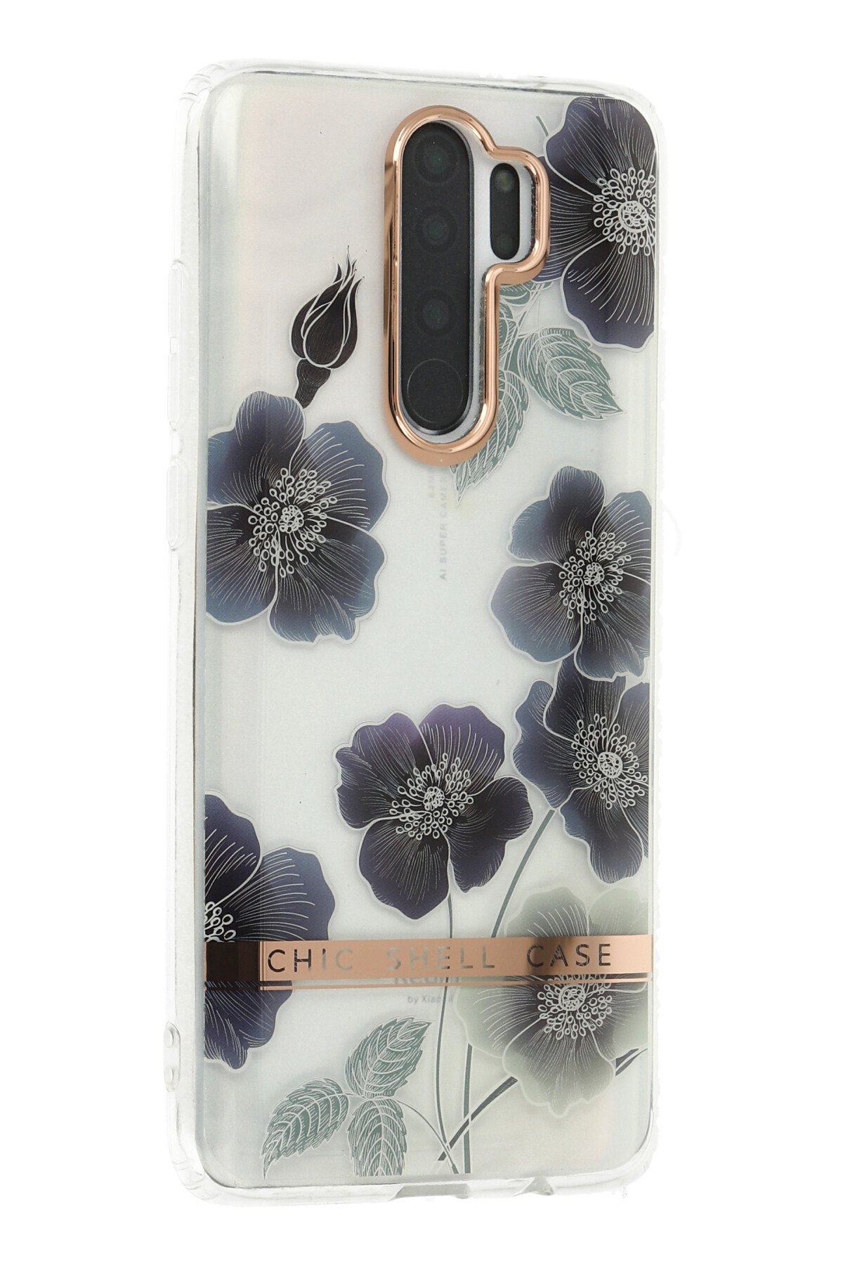 Newface Xiaomi Redmi Note 8 Pro Kılıf Mega Standlı Silikon - Siyah